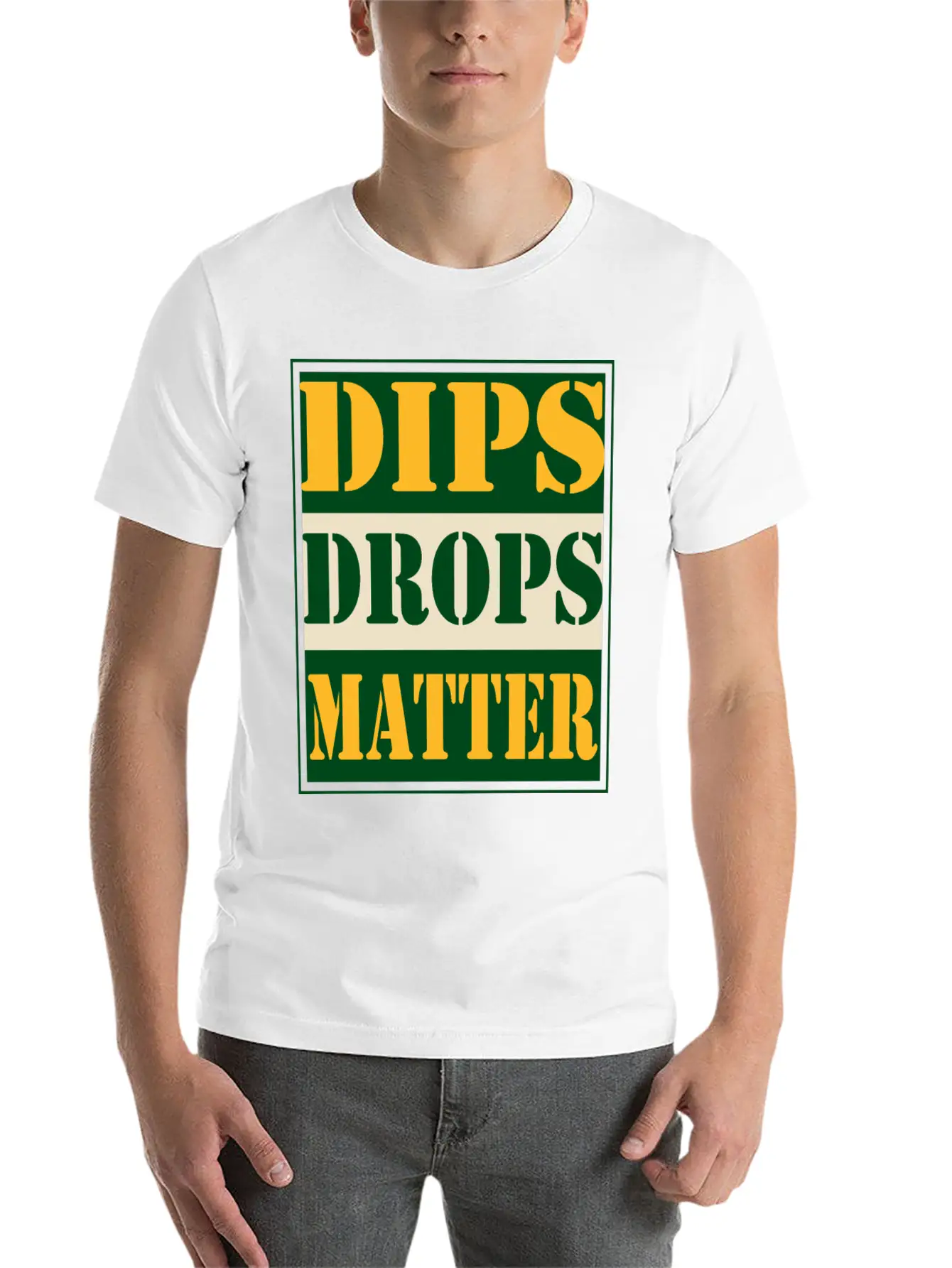NFT Buy The Dip Dips Drops Matter Comfortable Minimalist Graphic Tee – Summer Style Essential
