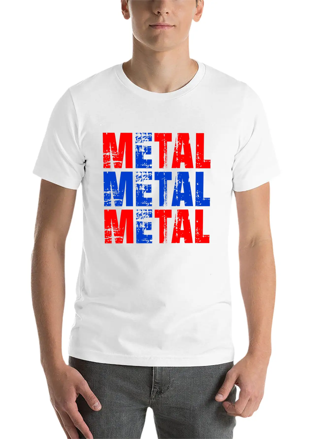NORWEGIAN METAL Norway Flag Stylish Everyday T-Shirt – Unisex Basic Cotton Tee