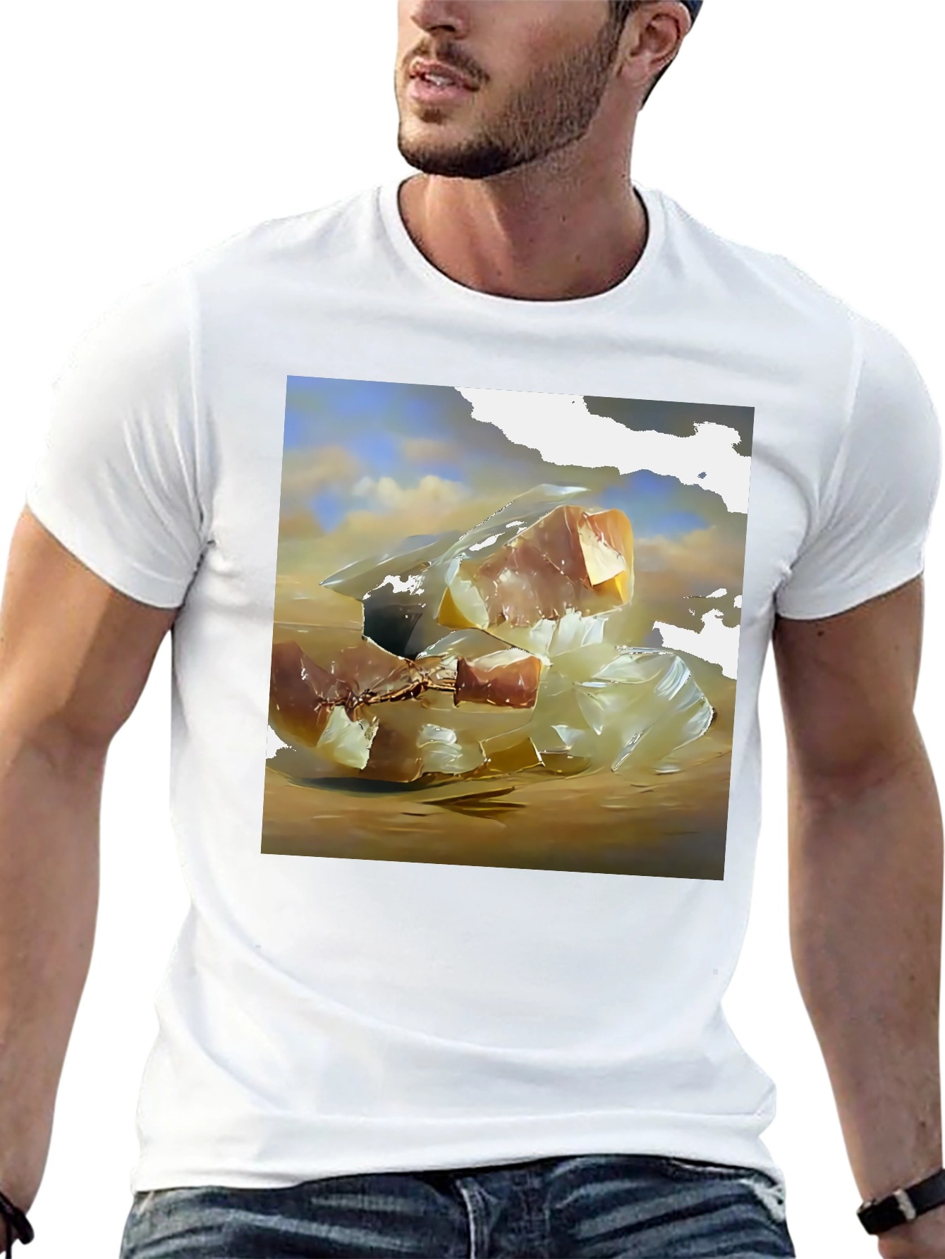 Abstract Food Art T-Shirt