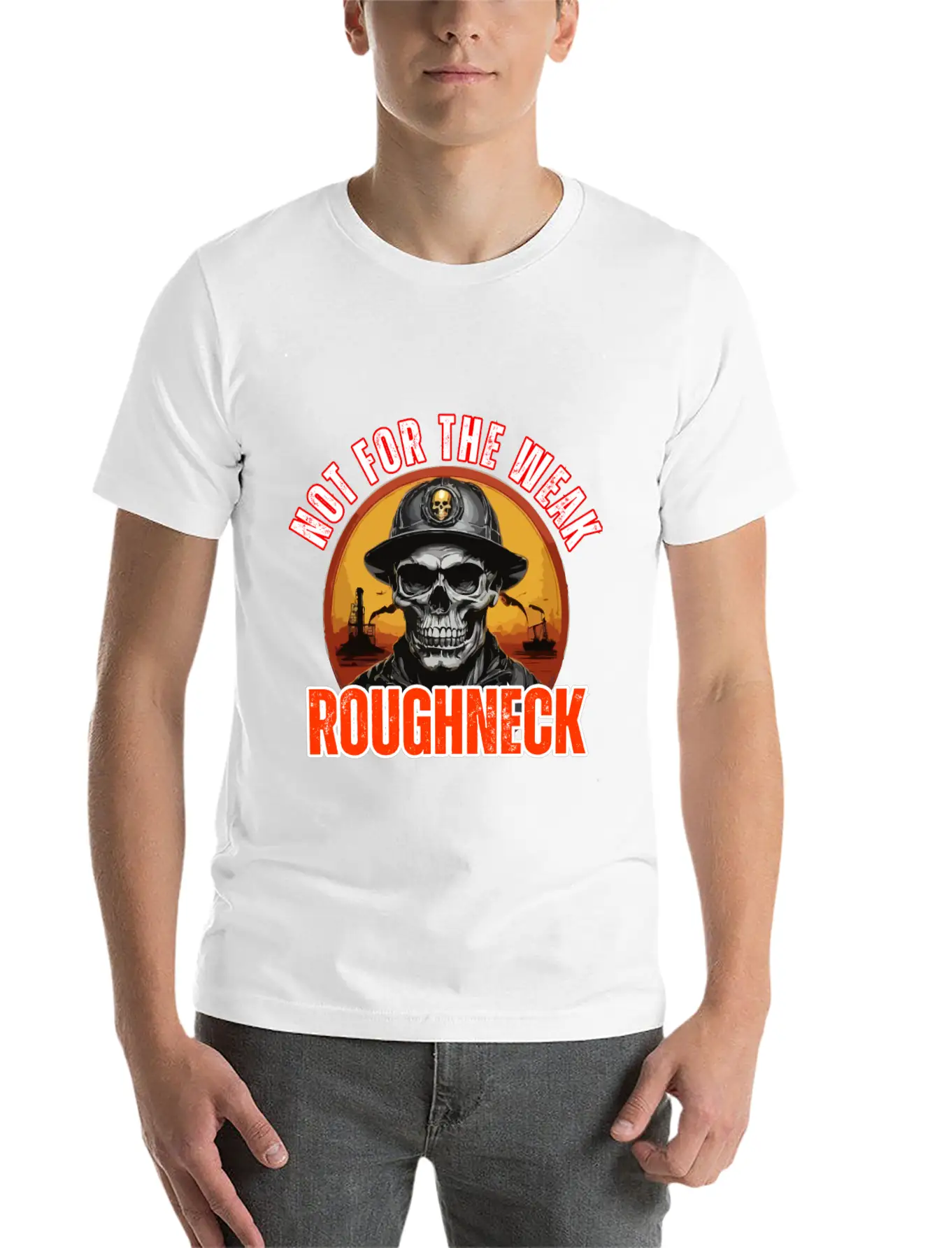 Oilfield Trash T Shirt Roughneck Oilfield Shirt Stylish Everyday T-Shirt – Unisex Basic Cotton Tee