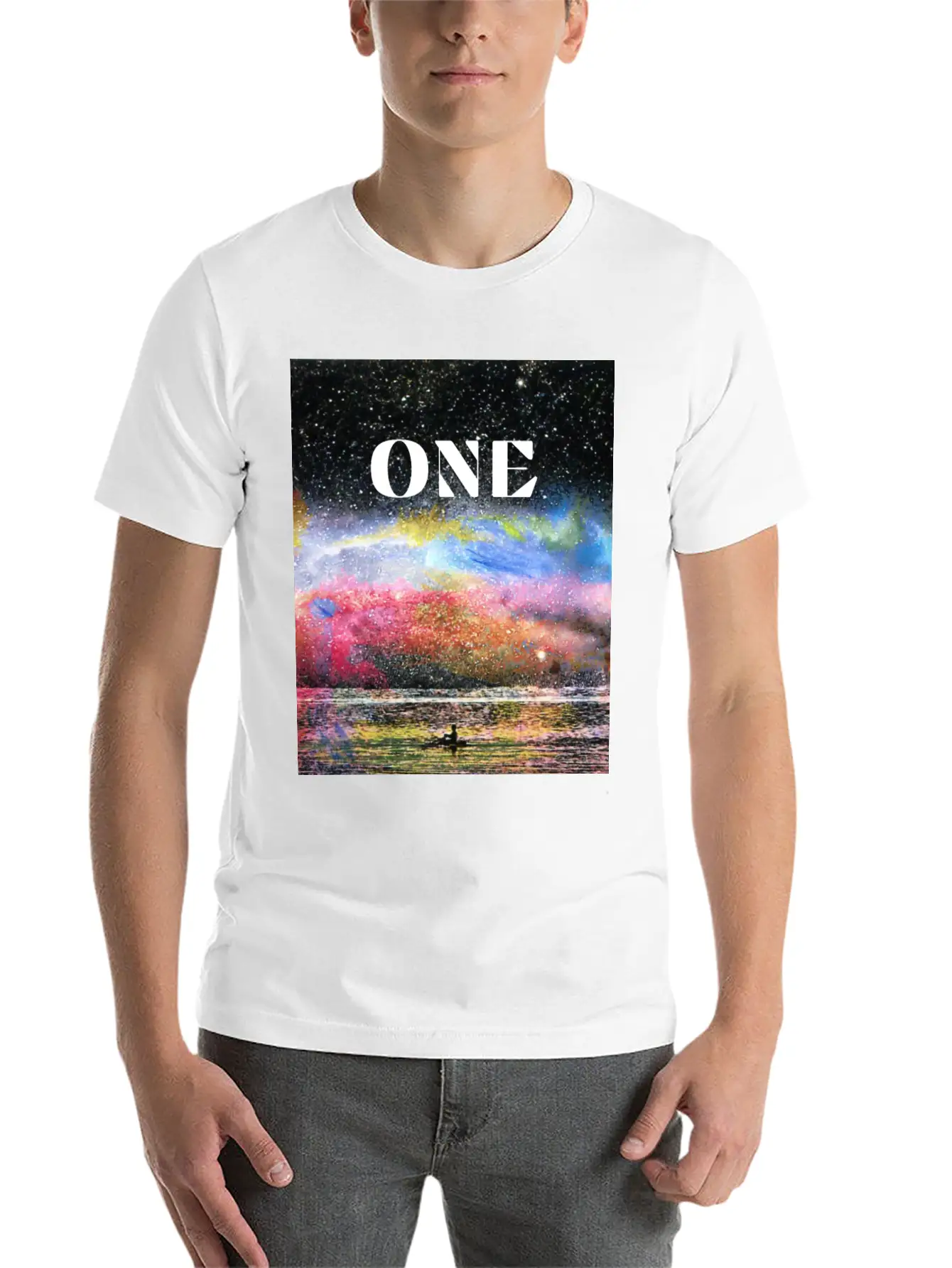 One, Individualism, Self Reliance, Motivational Essential Unisex Summer Tee – Soft Cotton Casual Fit