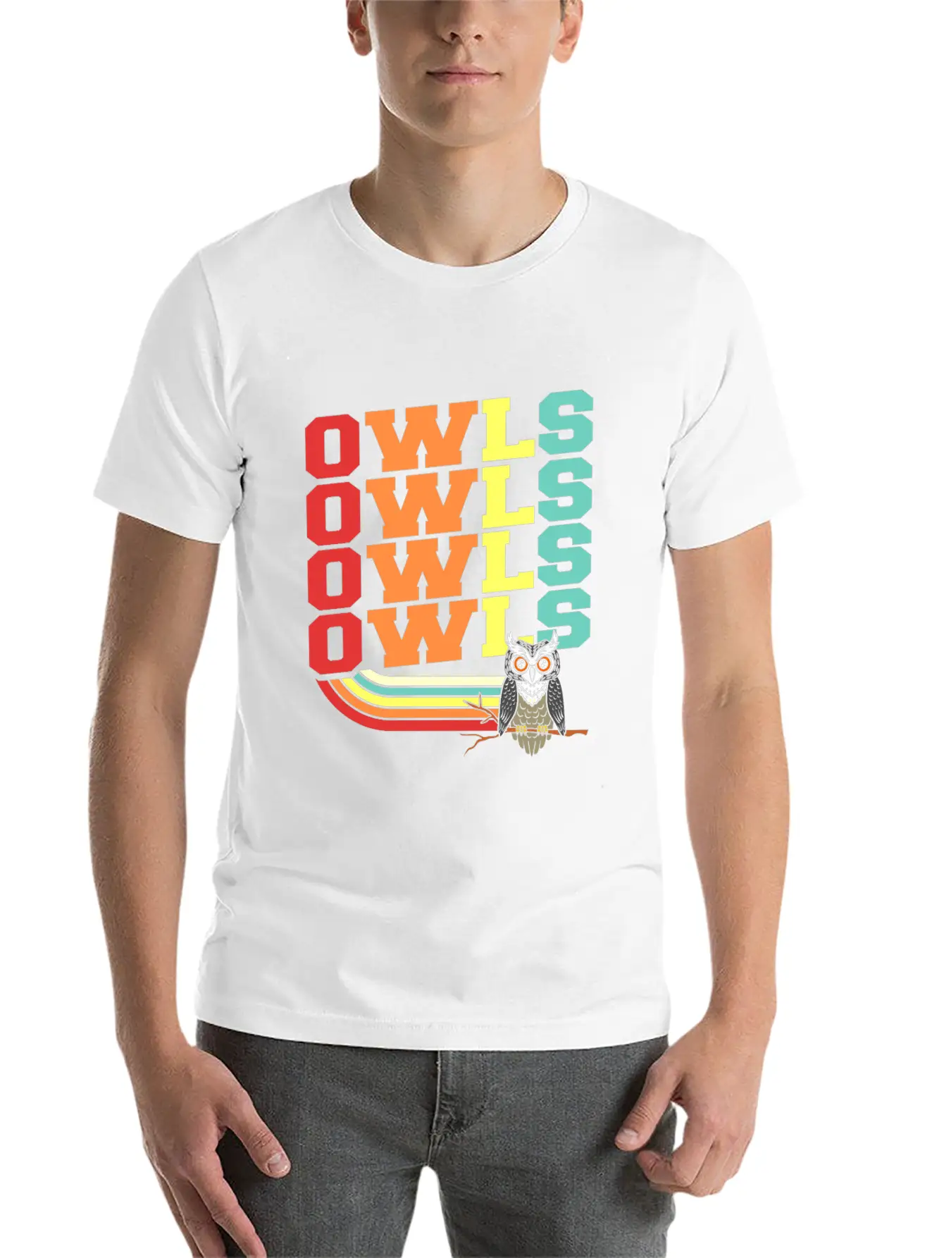Owl Stylish Everyday T-Shirt – Unisex Basic Cotton Tee