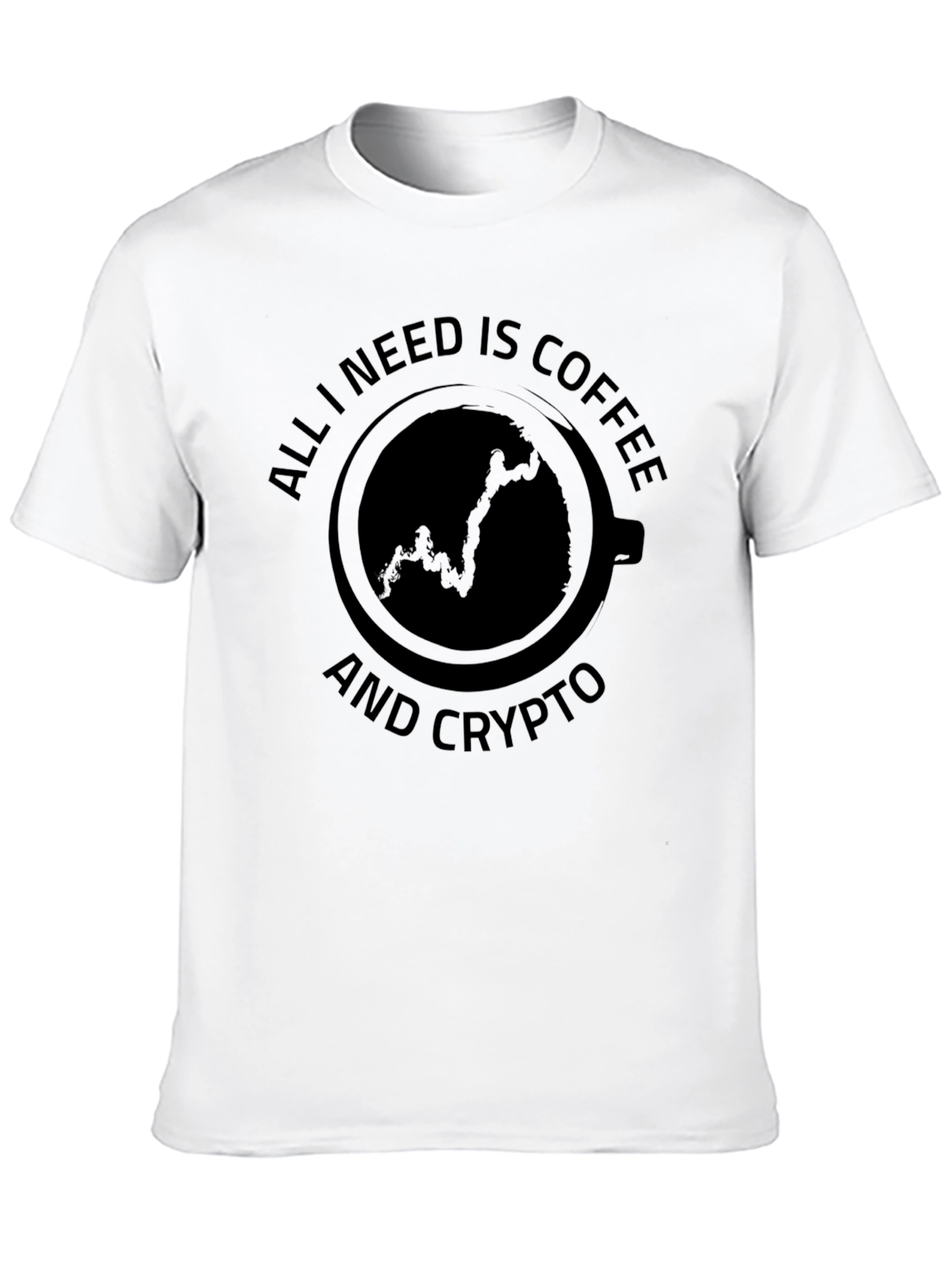 Crypto Coffee T-Shirt - Traders Essential