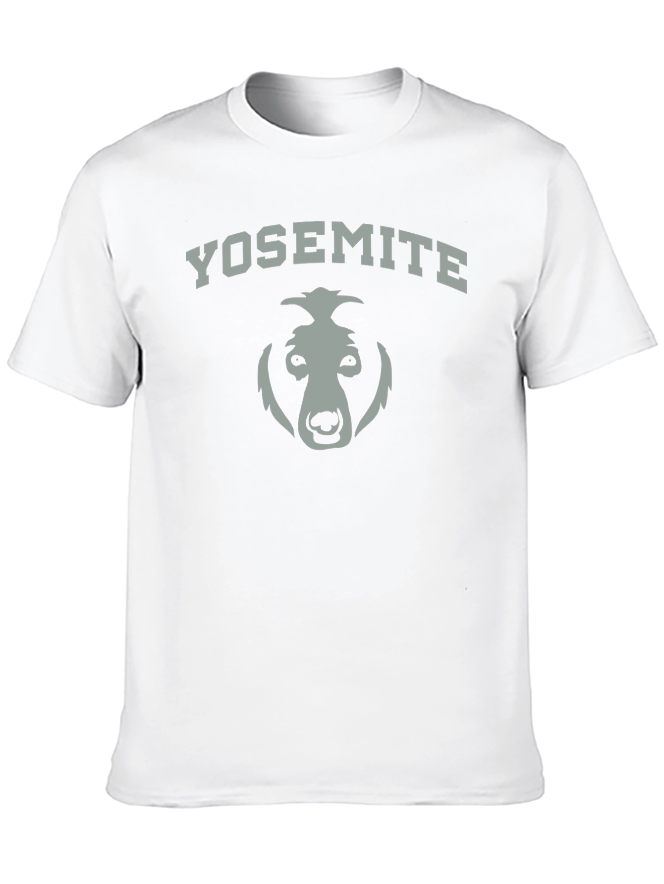 Yosemite Bear Graphic T-Shirt - Black Cotton Tee