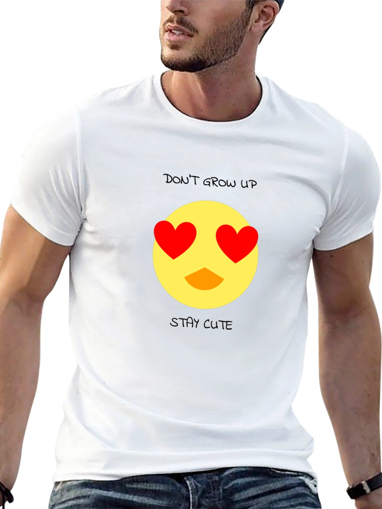 Dont Grow Up Emoji T-Shirt