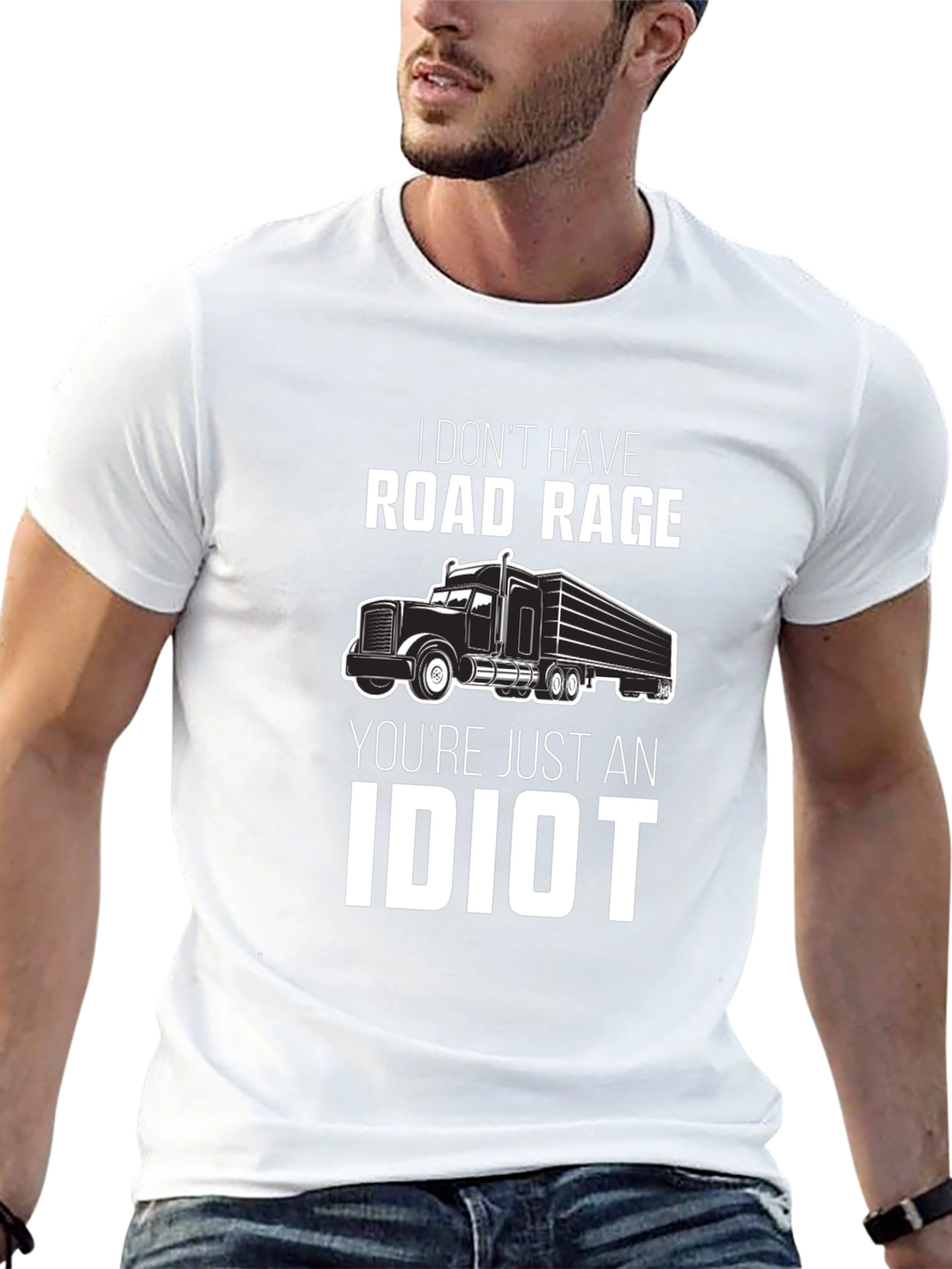 Road Rage Trucker T-Shirt - Funny Truck Driver Gift