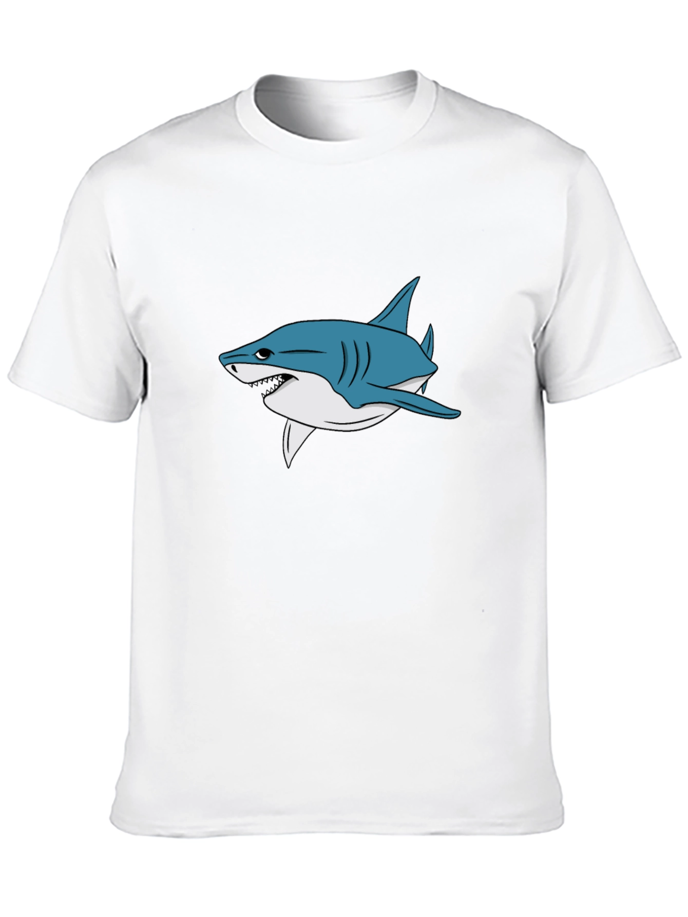 Shark Graphic Black T-Shirt