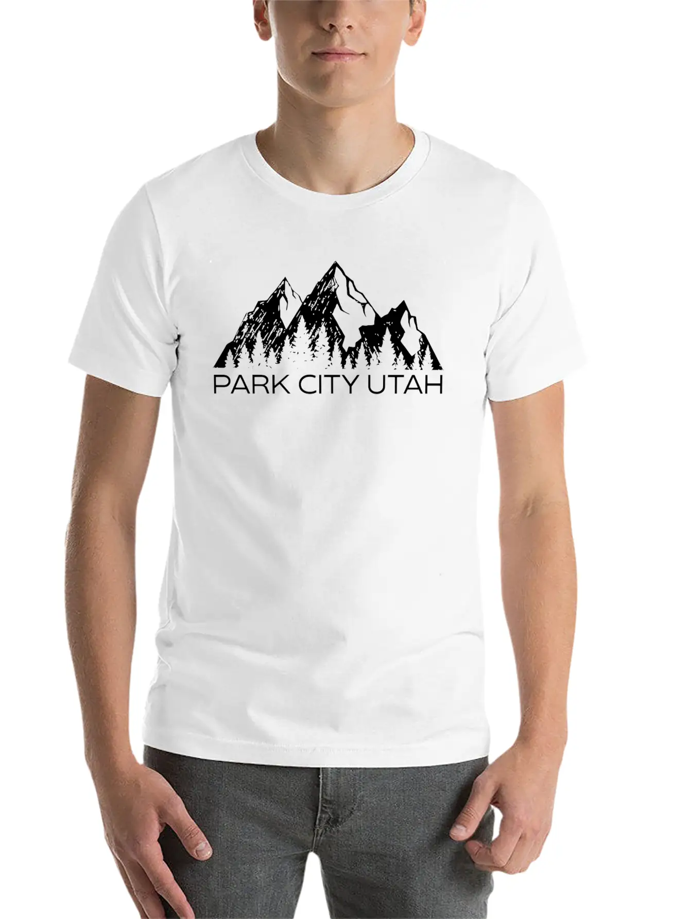 Park City Utah Mountain Souvenir Cool Park City Ut Timeless Short Sleeve Tee – Comfy And Minimalist Design