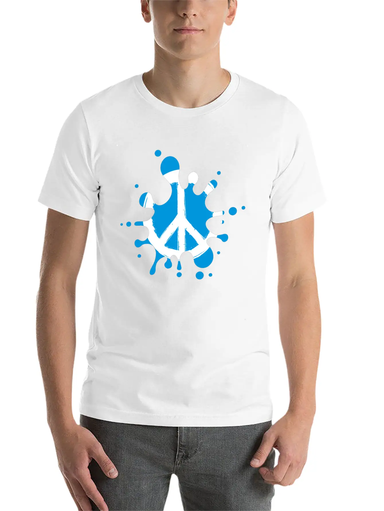 Peace Basic Graphic T-Shirt – Daily Comfort In Soft Cotton