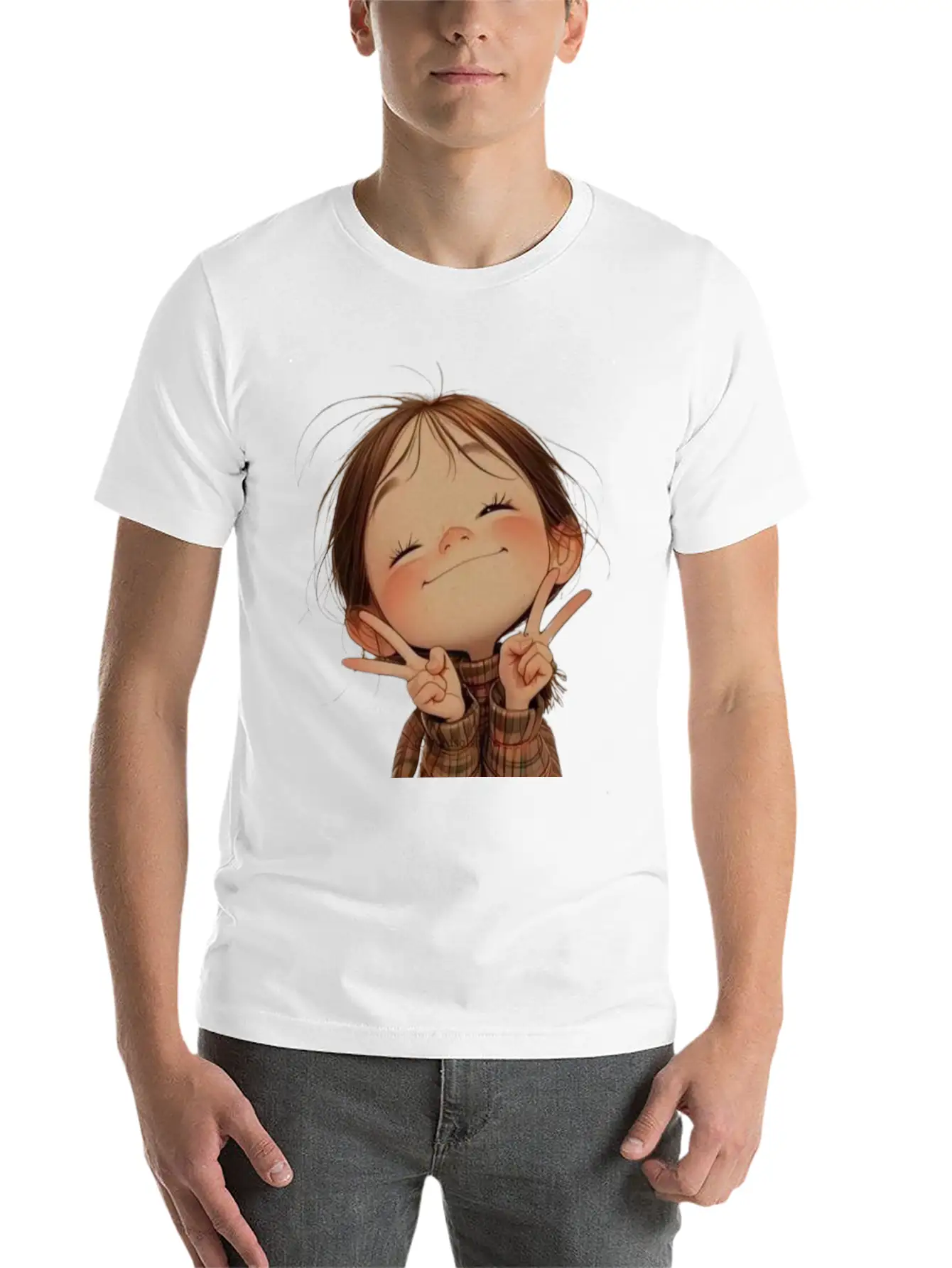 Peaceful Serenity Essential Unisex Summer Tee – Soft Cotton Casual Fit