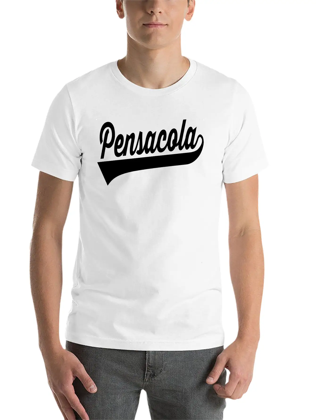 Pensacola Unisex Short Sleeve Soft Cotton T-Shirt – Casual Everyday Wear