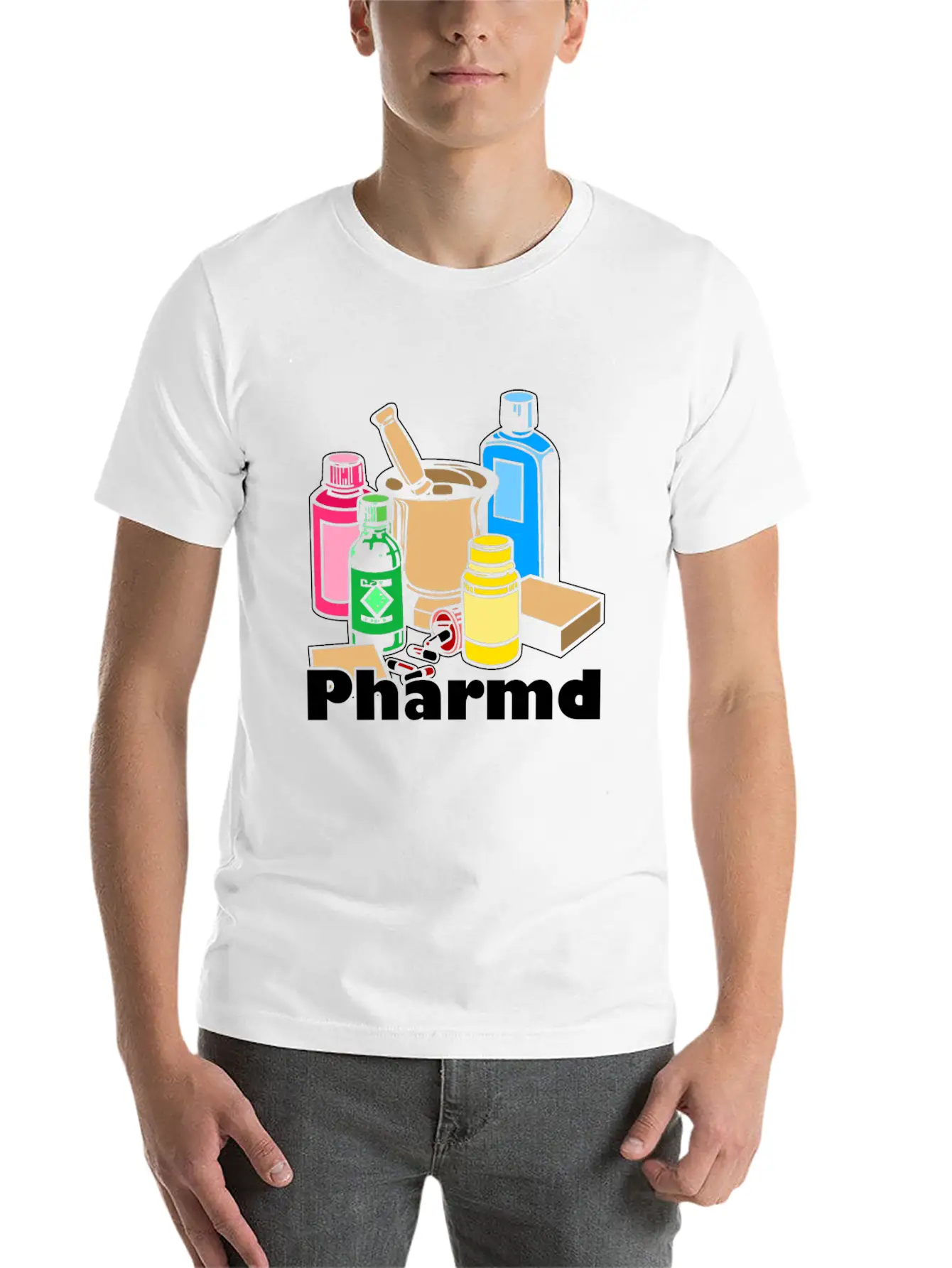PHARMACY TEE SHIRT Timeless Short Sleeve Tee – Comfy And Minimalist Design