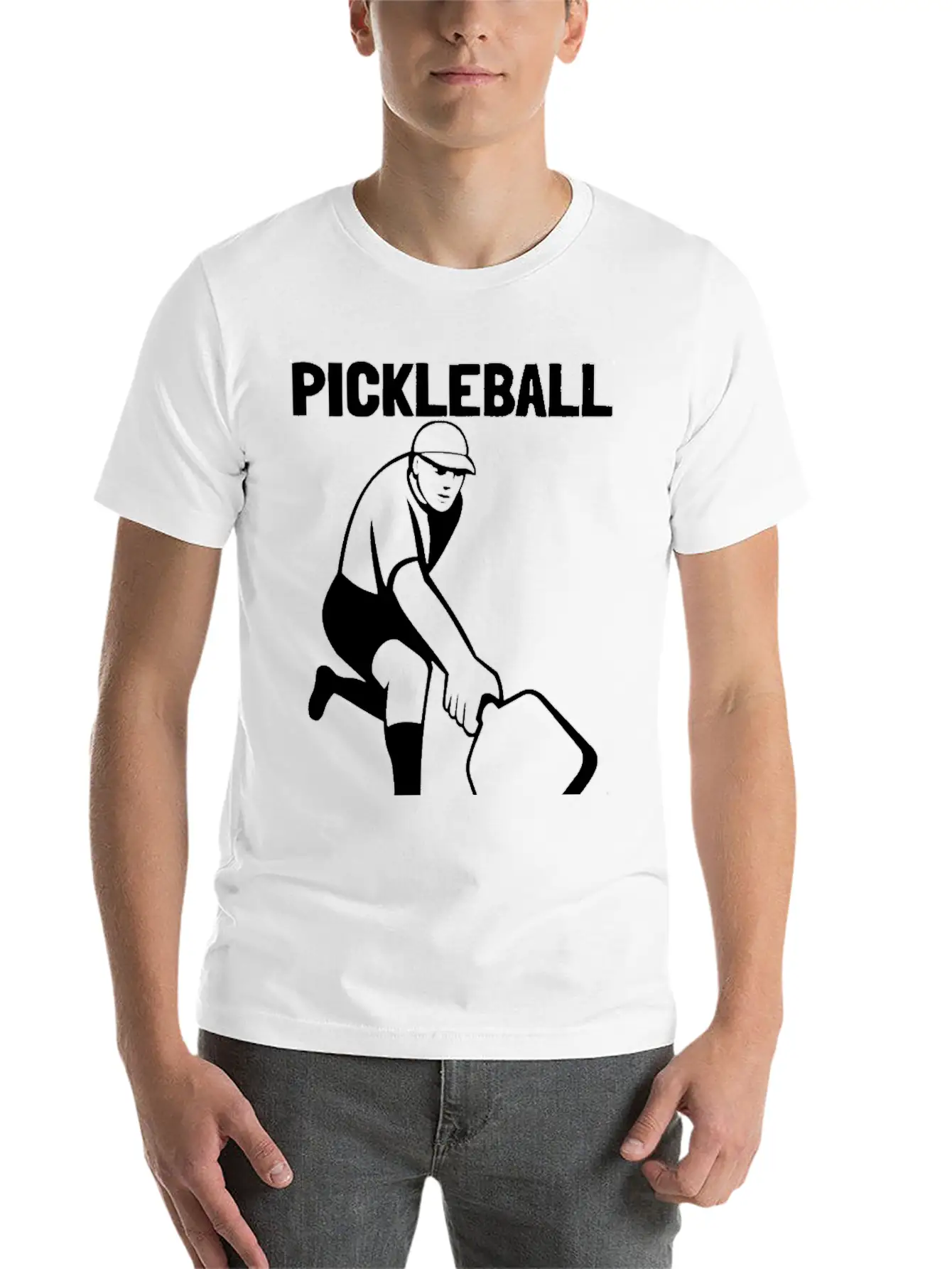 Pickleball Tee Men Clothing Premium Unisex Short Sleeve Soft Cotton T-Shirt – Casual Everyday Wear