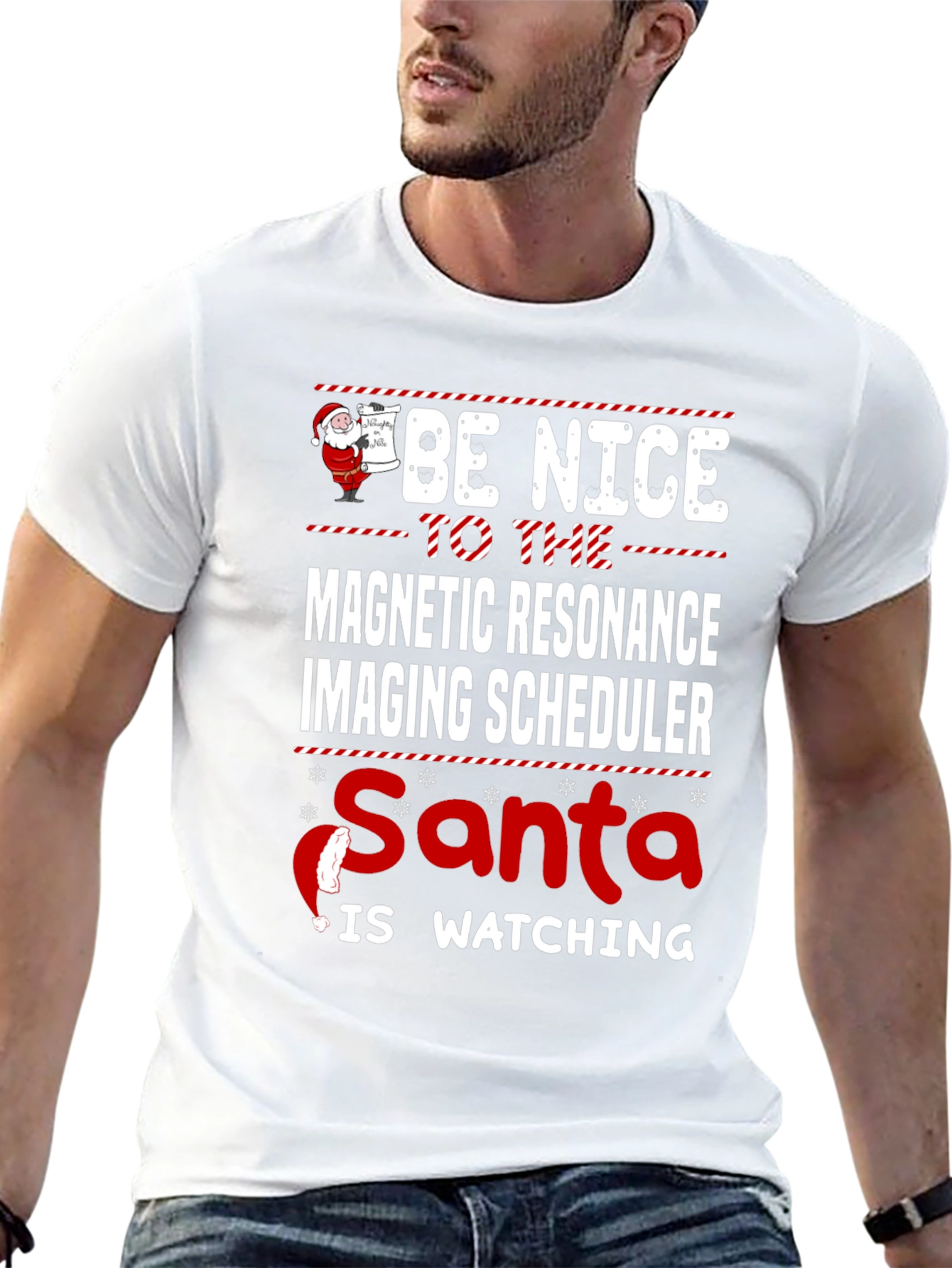 Funny MRI Scheduler Christmas T-Shirt