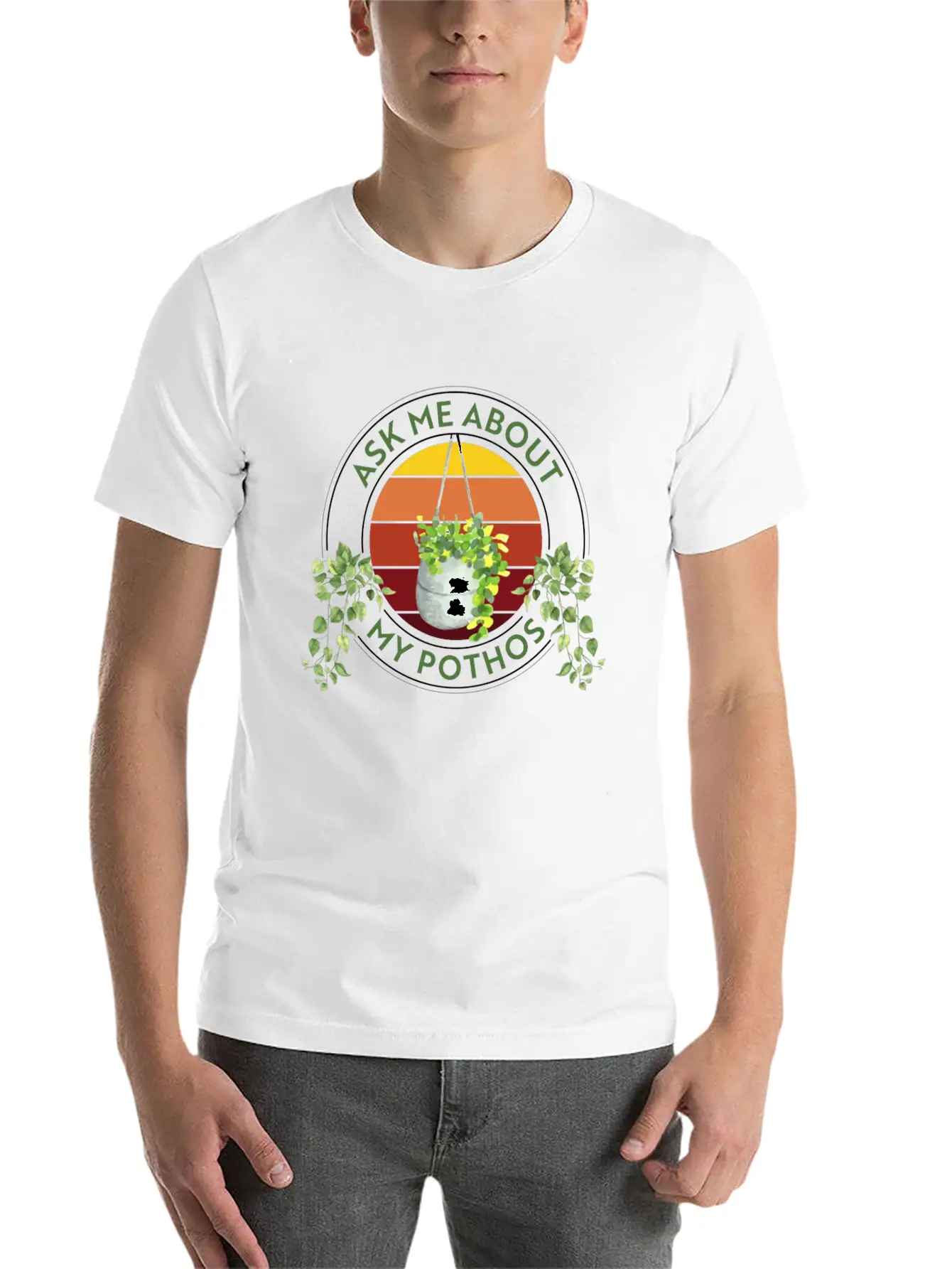 Plant, Plant Philodendron, Cactus Stylish Everyday T-Shirt – Unisex Basic Cotton Tee