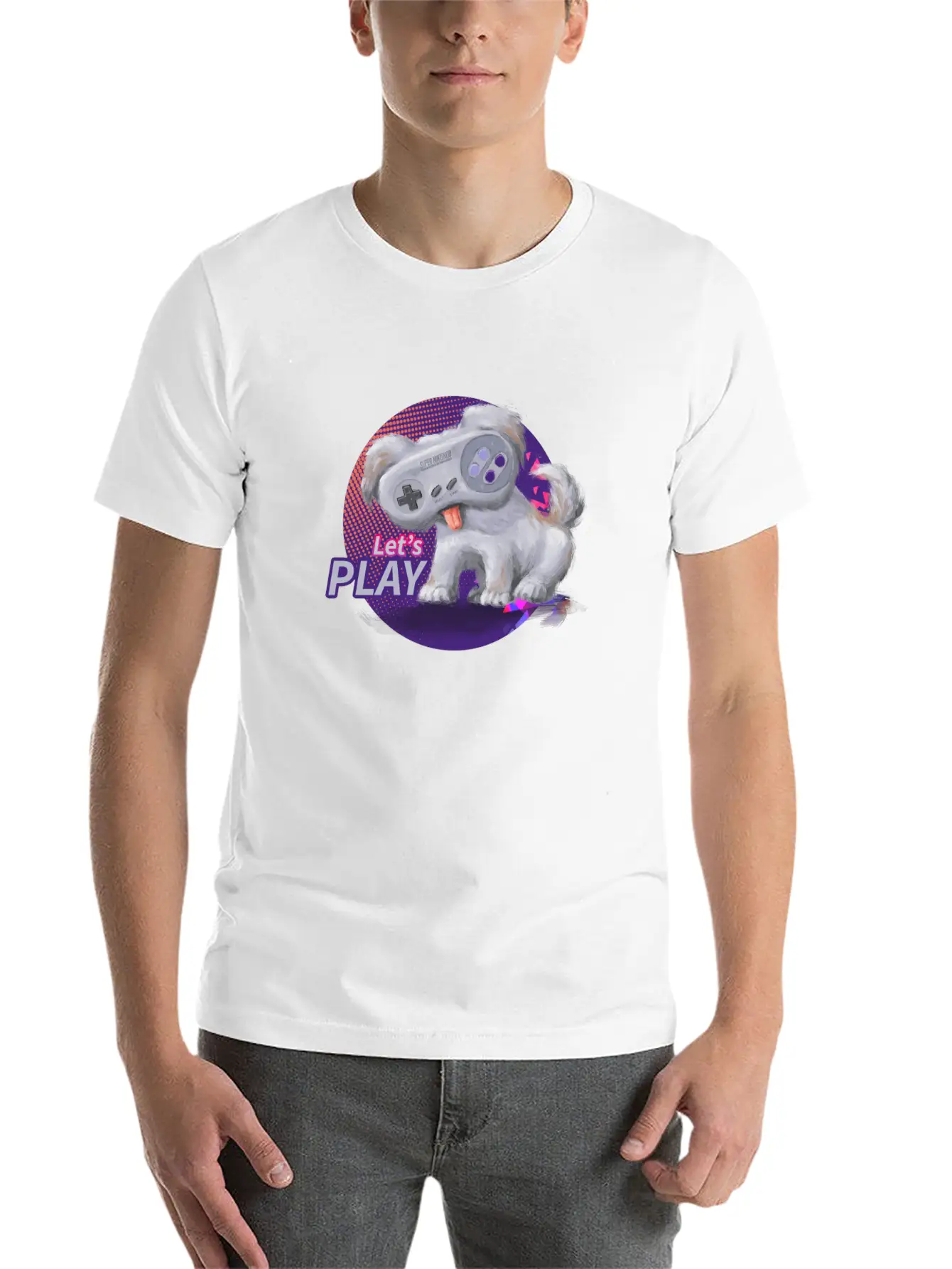 Play With Theodore Essential Unisex Summer Tee – Soft Cotton Casual Fit