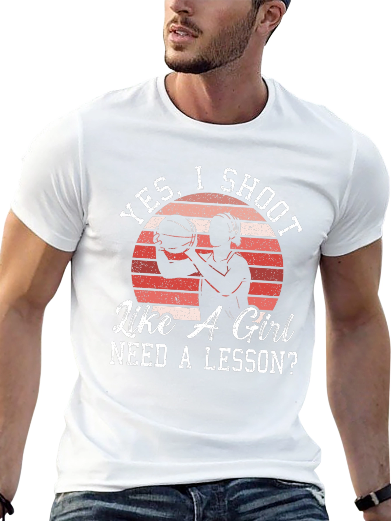 Yes I Shoot Like A Girl T-Shirt