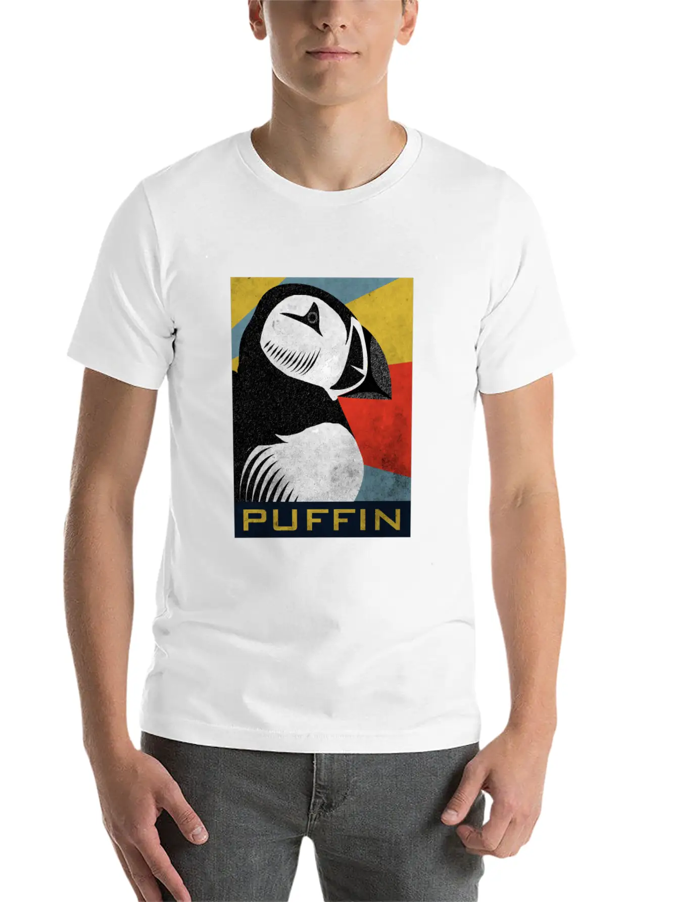 Puffin Puffin Puffin Basic Graphic T-Shirt – Daily Comfort In Soft Cotton