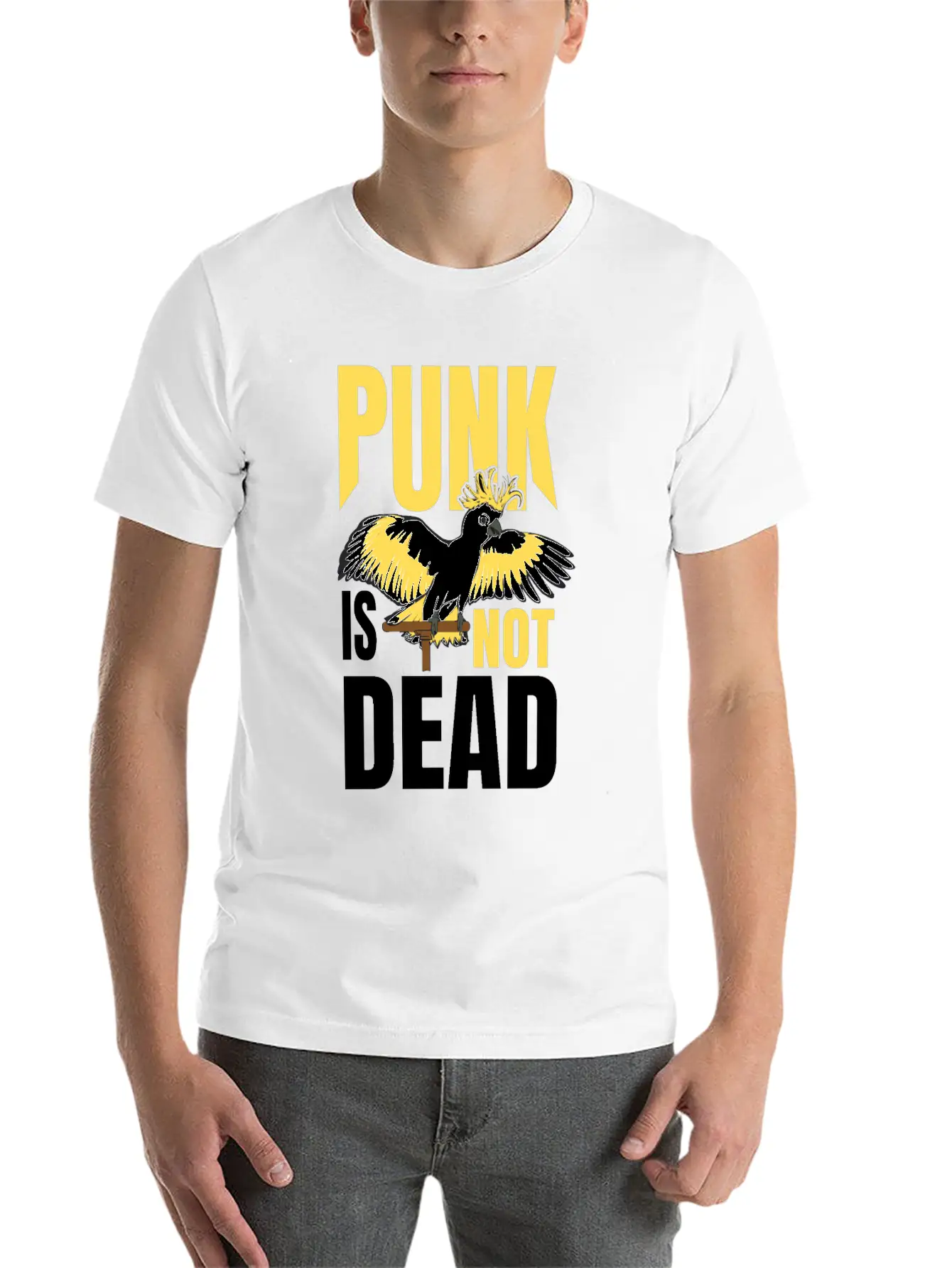 Punk Is Not Dead Basic Graphic T-Shirt – Daily Comfort In Soft Cotton