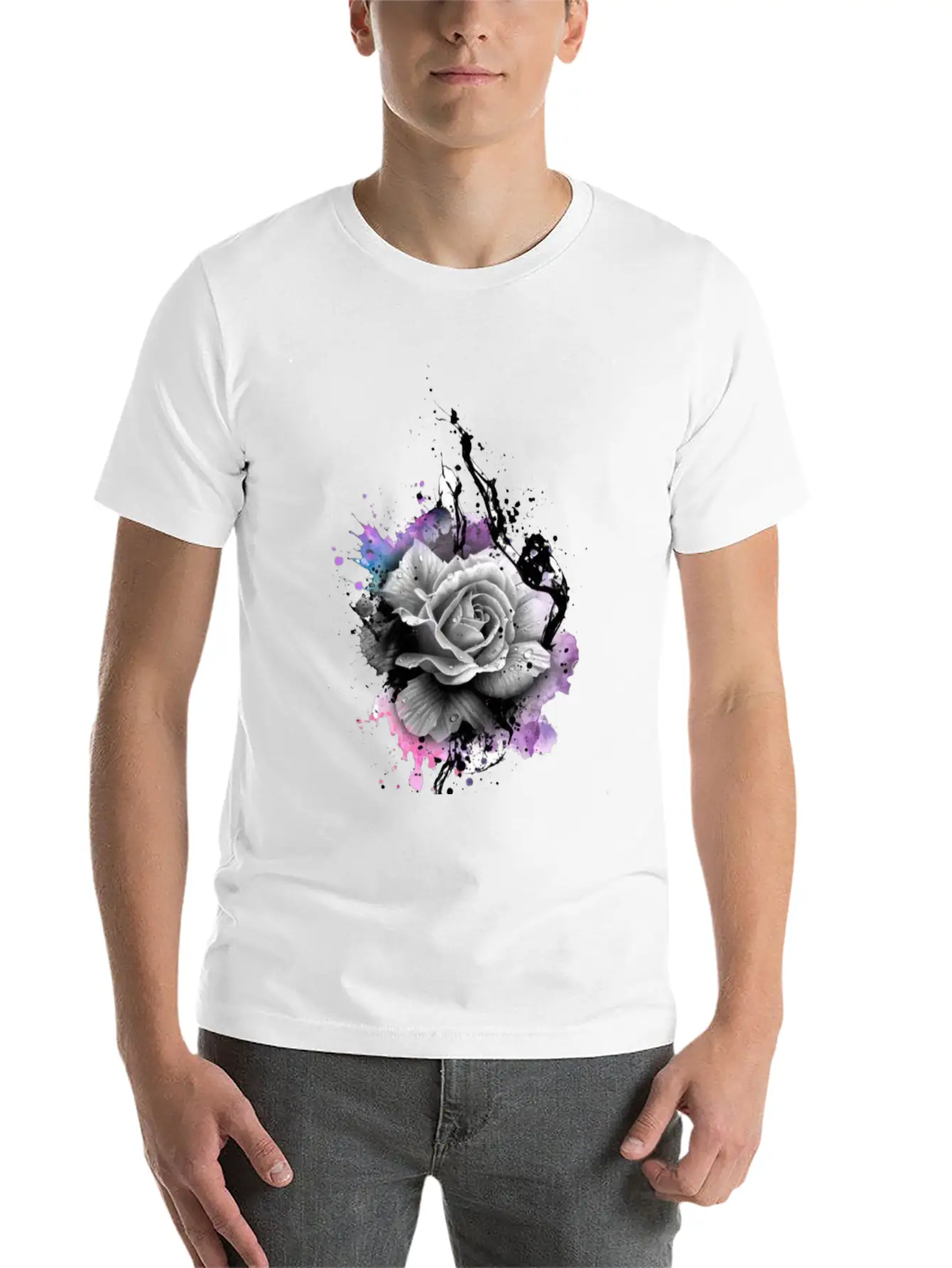 Purple Kiss Clothing Unisex Short Sleeve Soft Cotton T-Shirt – Casual Everyday Wear