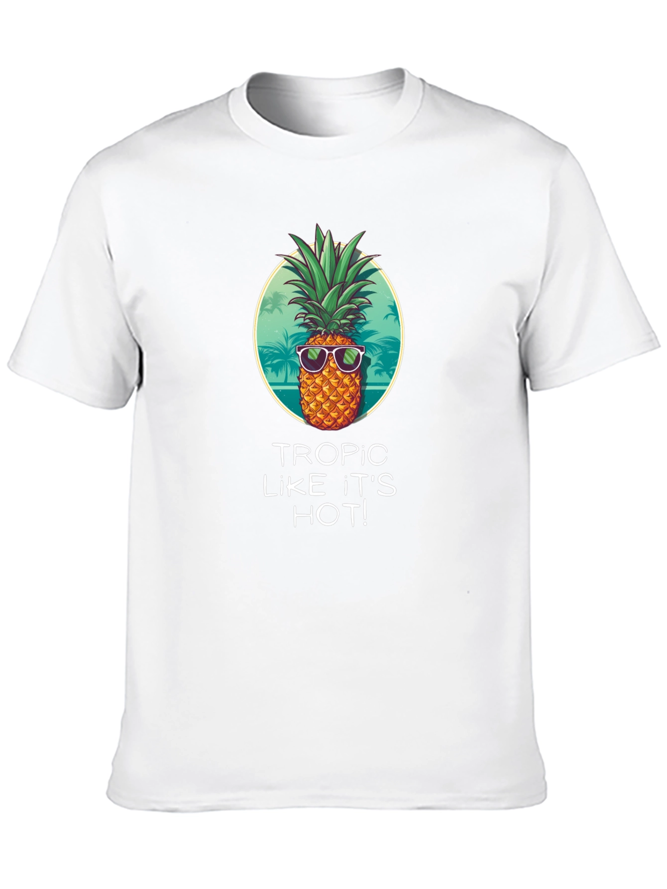 Tropic Like Its Hot Graphic T-Shirt