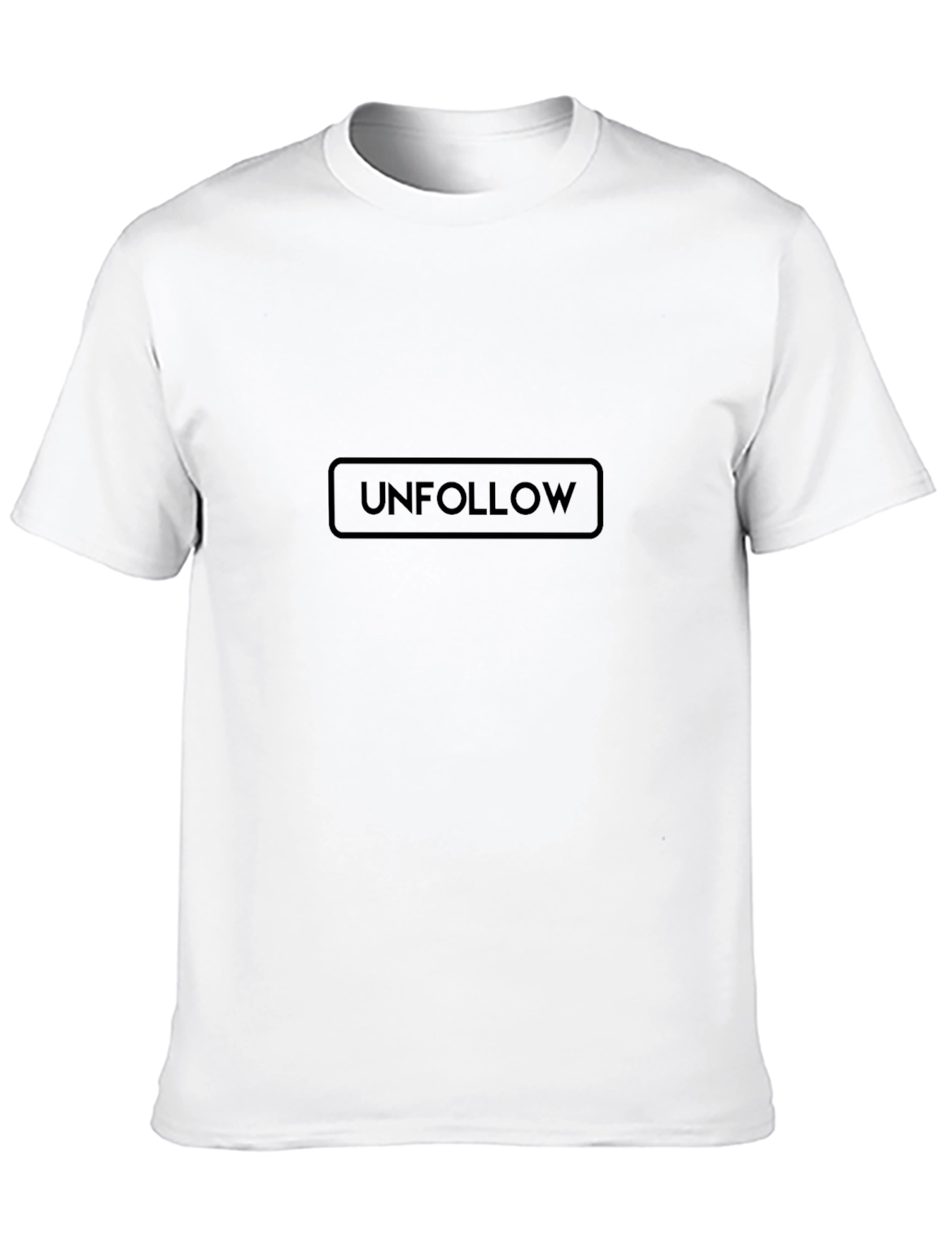 Unfollow Graphic Tee - Stylish Statement T-Shirt