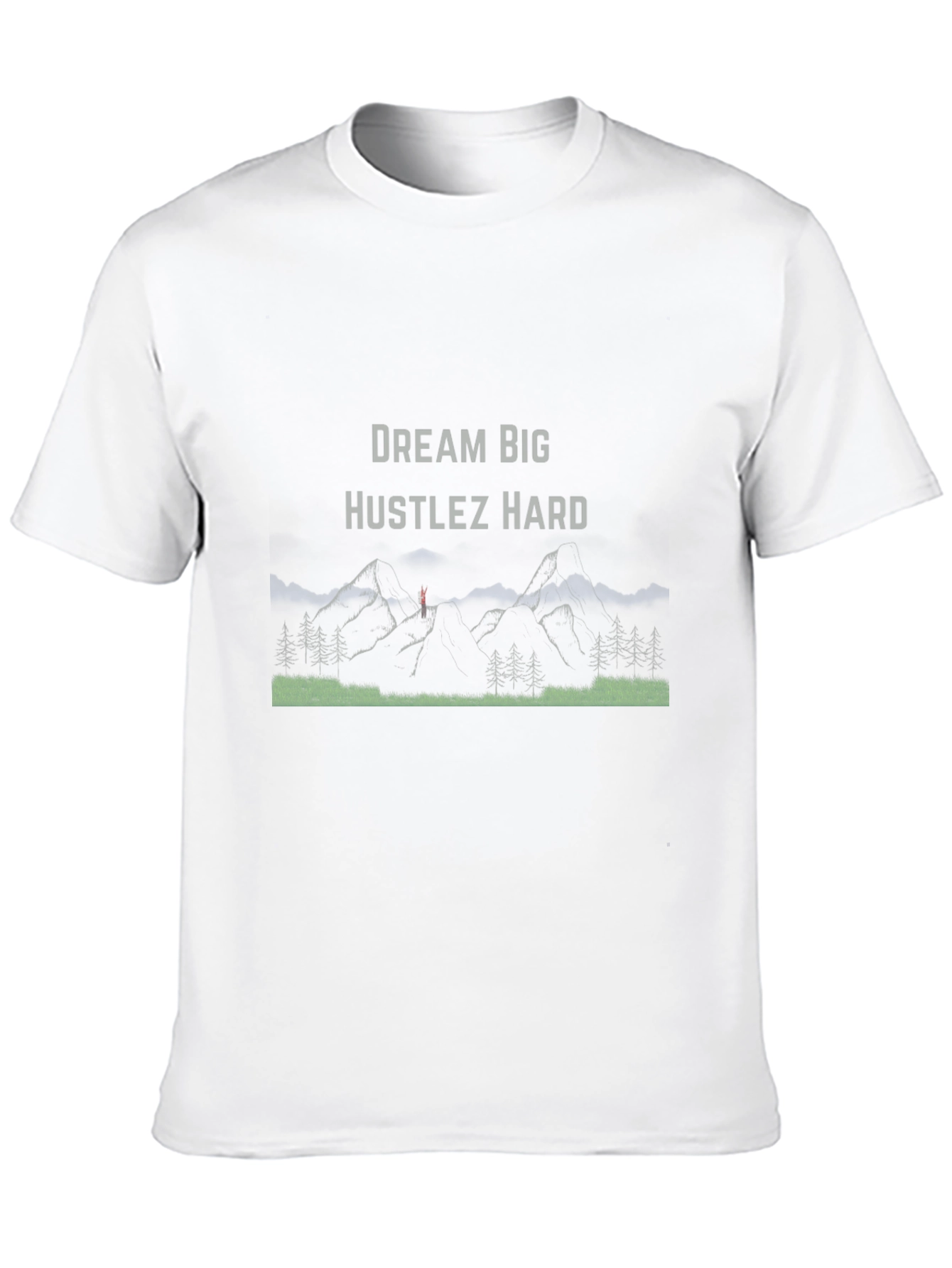 Dream Big Hustlez Hard Black T-Shirt