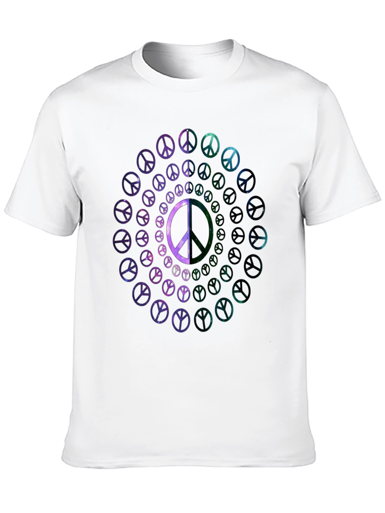 Peace Sign Galaxy T-Shirt