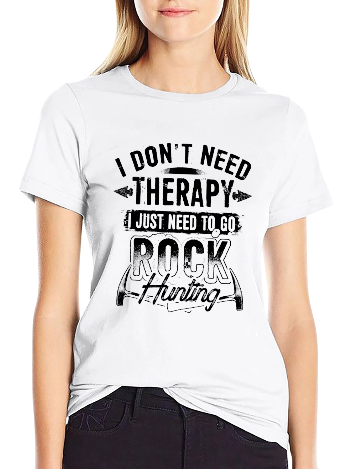 Rock Hunting Therapy T-Shirt