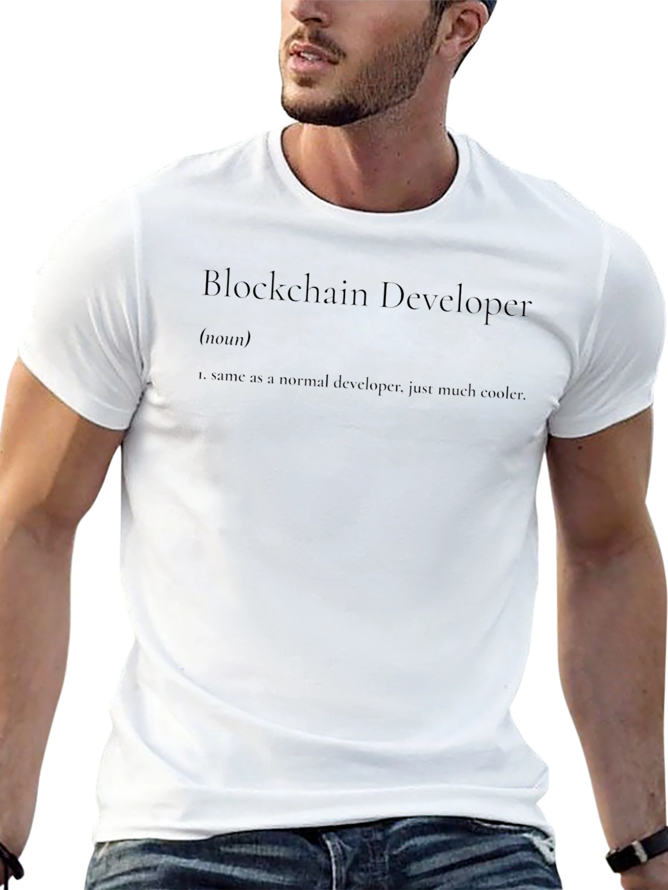 Blockchain Developer Definition T-Shirt