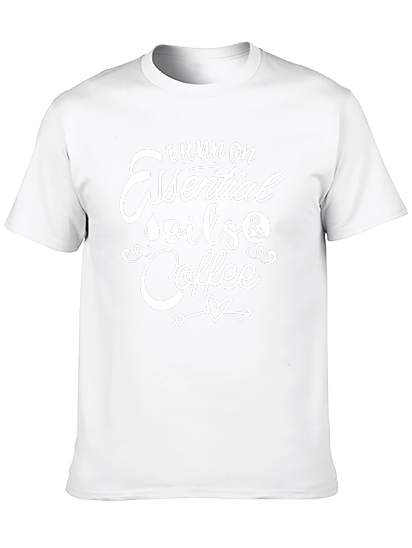 Essential Oils & Coffee Graphic T-Shirt