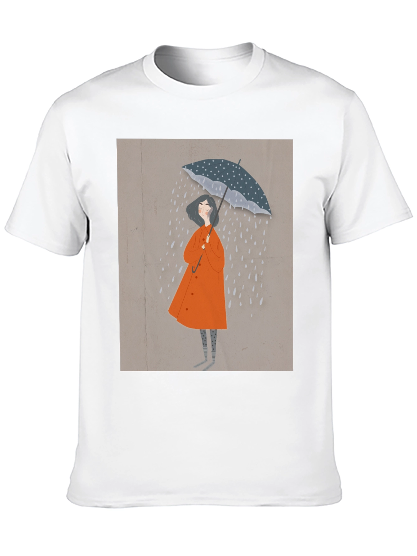 Rainy Day Graphic Tee - Stylish Unisex T-Shirt