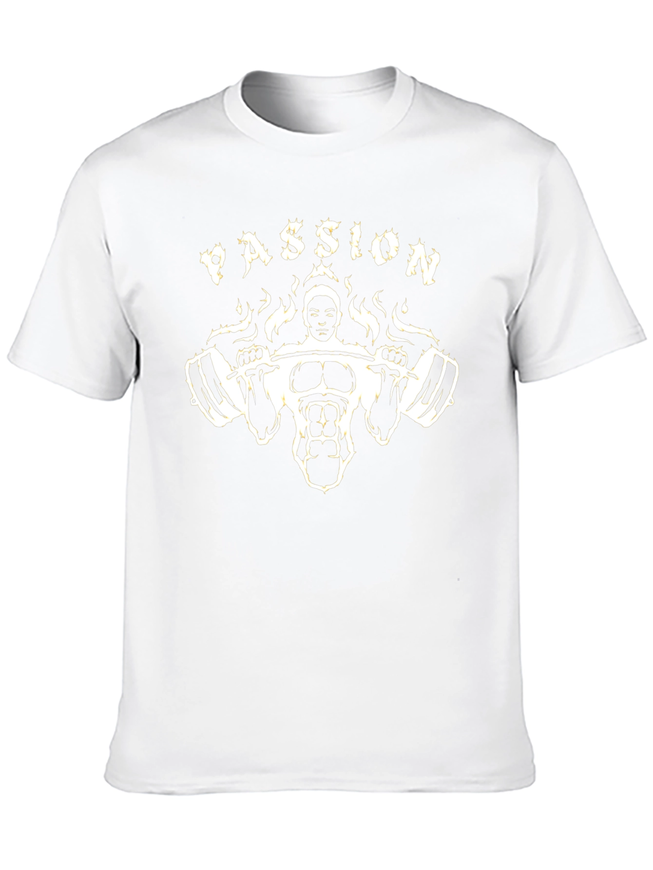Passion Gym T-Shirt - Black Cotton Blend