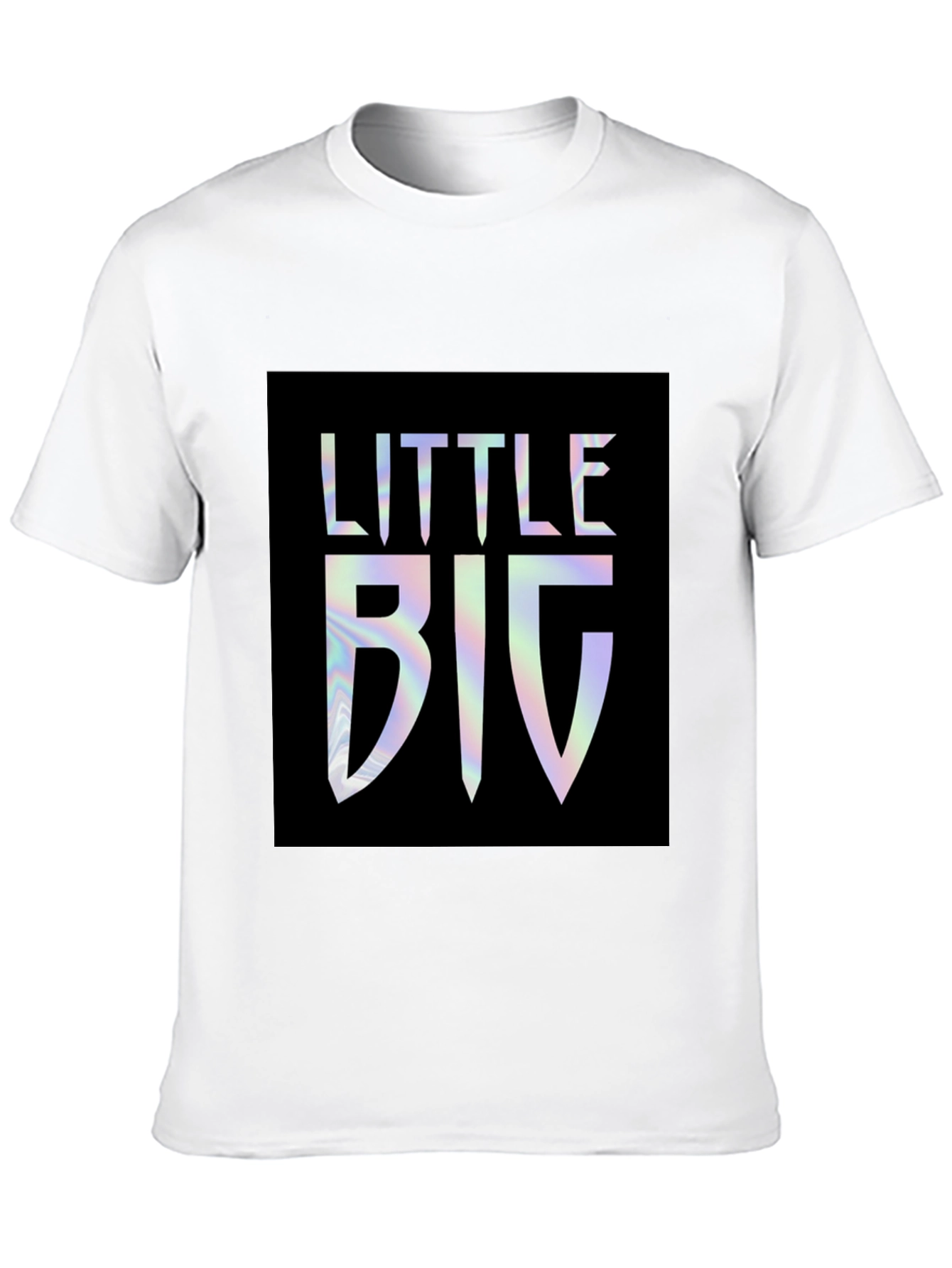 Little BIG Graphic Tee - Holographic Print