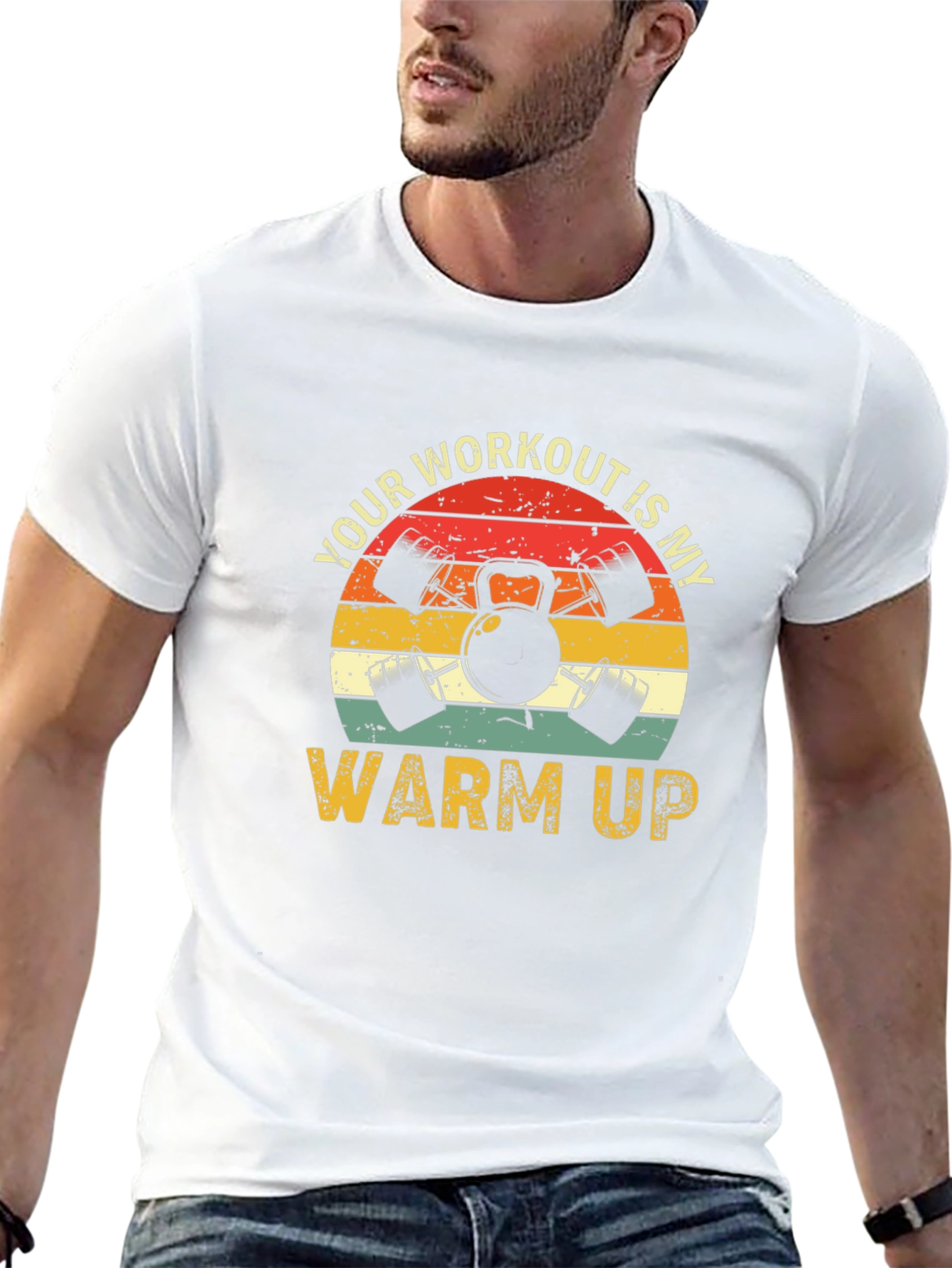 Workout Kettlebell Tee