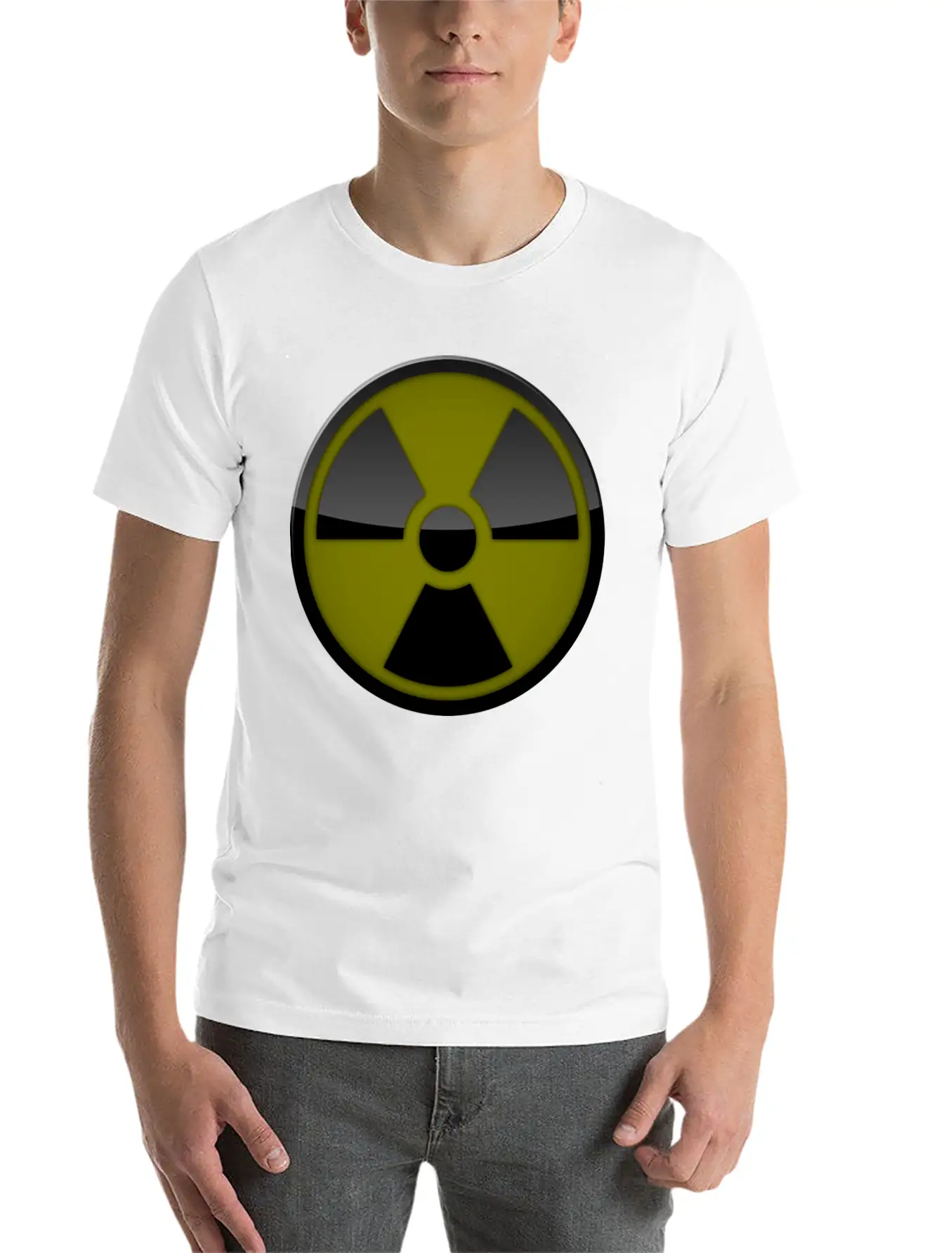 Radioactive Unisex Casual T-Shirt – Clean Design For Daily Comfort