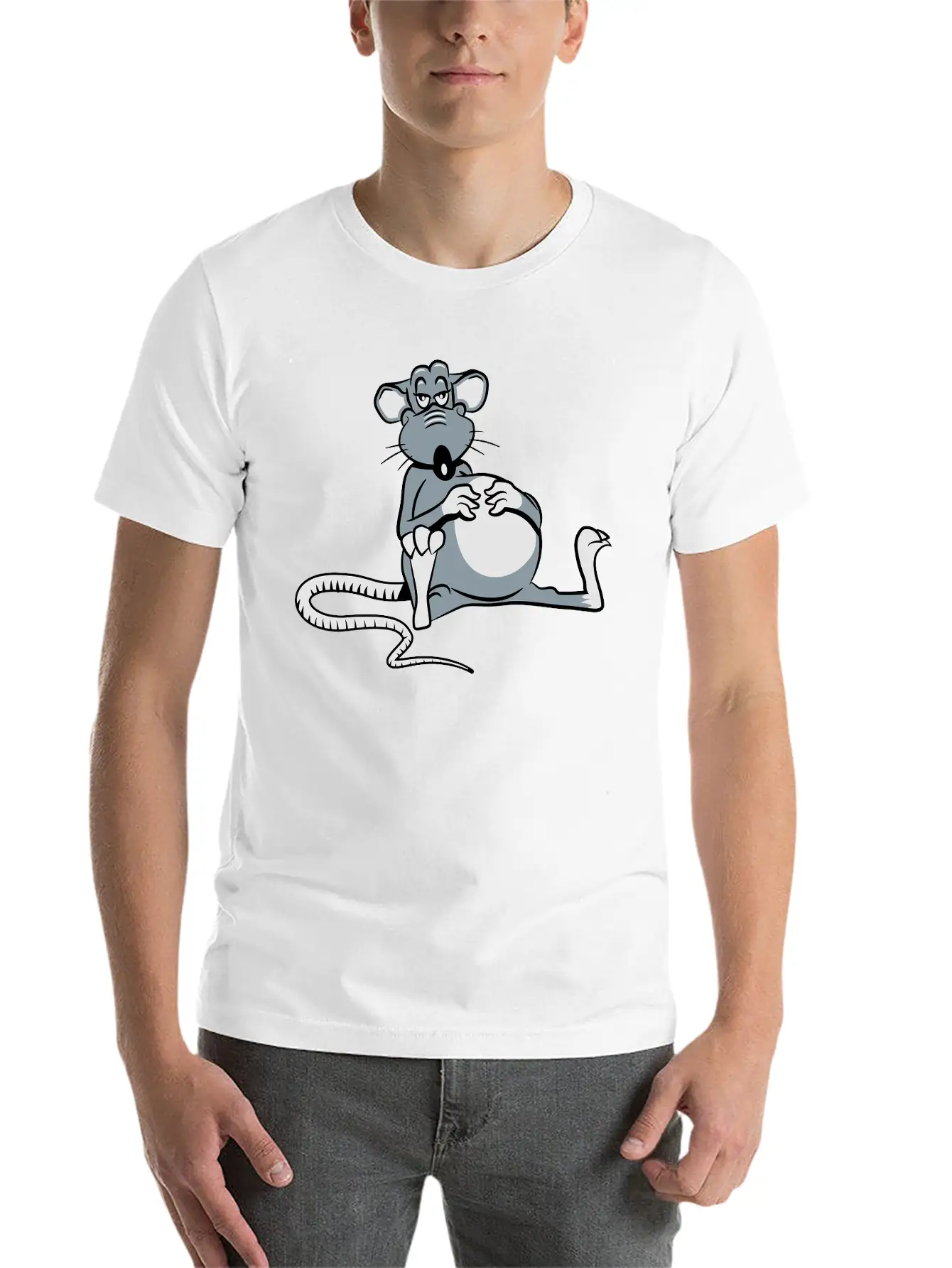 Rat Tired Tired Timeless Short Sleeve Tee – Comfy And Minimalist Design