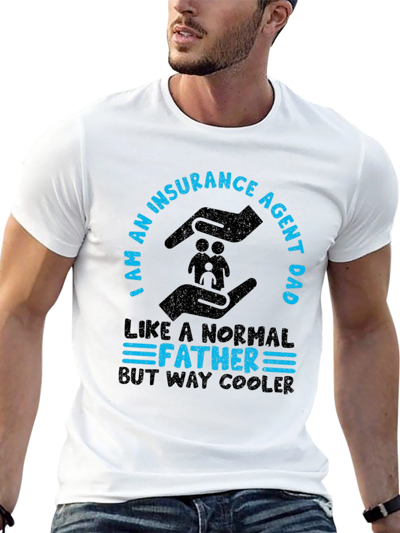 Insurance Agent Dad Graphic T-Shirt