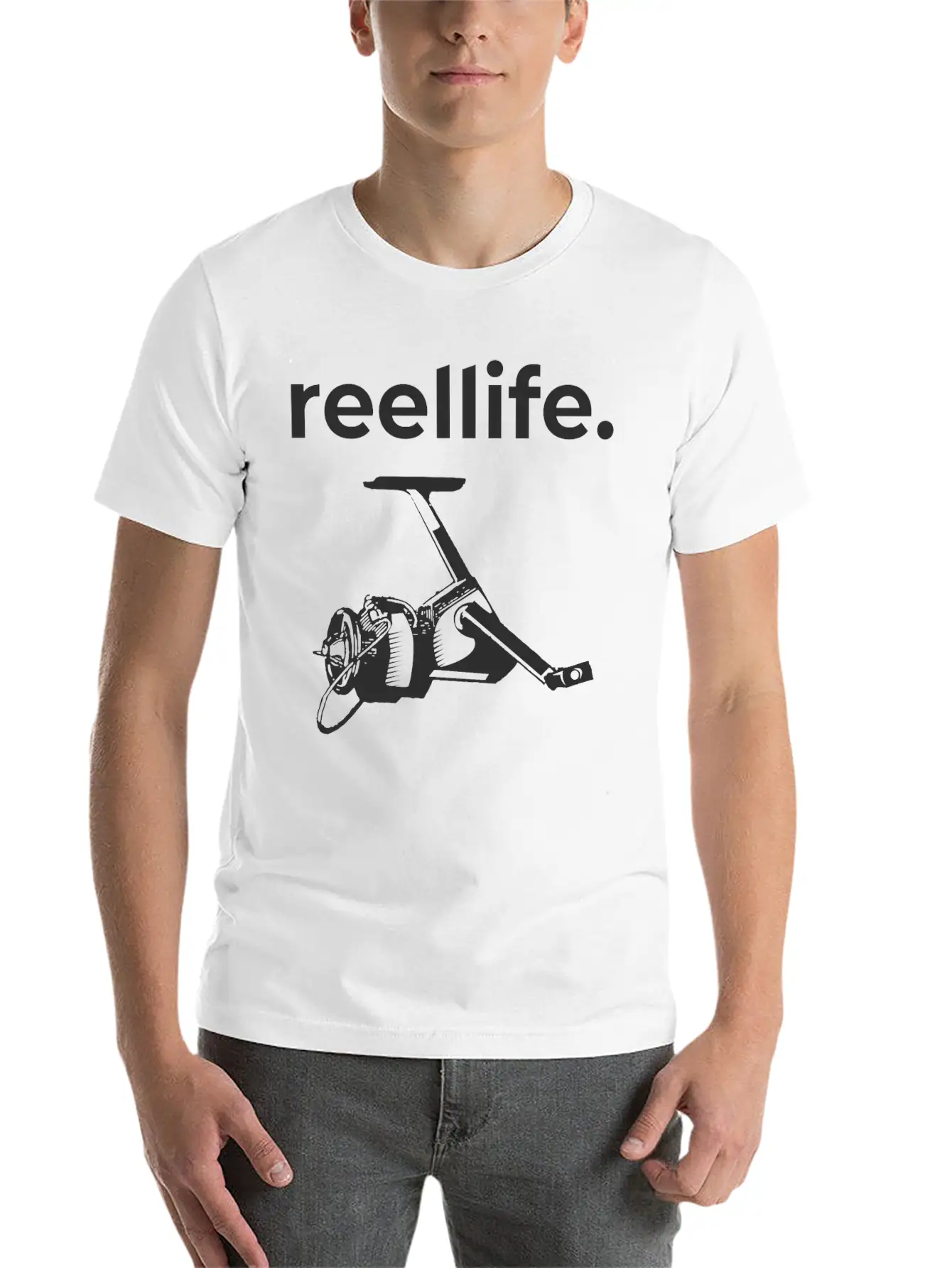 Reel Life Unisex Casual T-Shirt – Clean Design For Daily Comfort