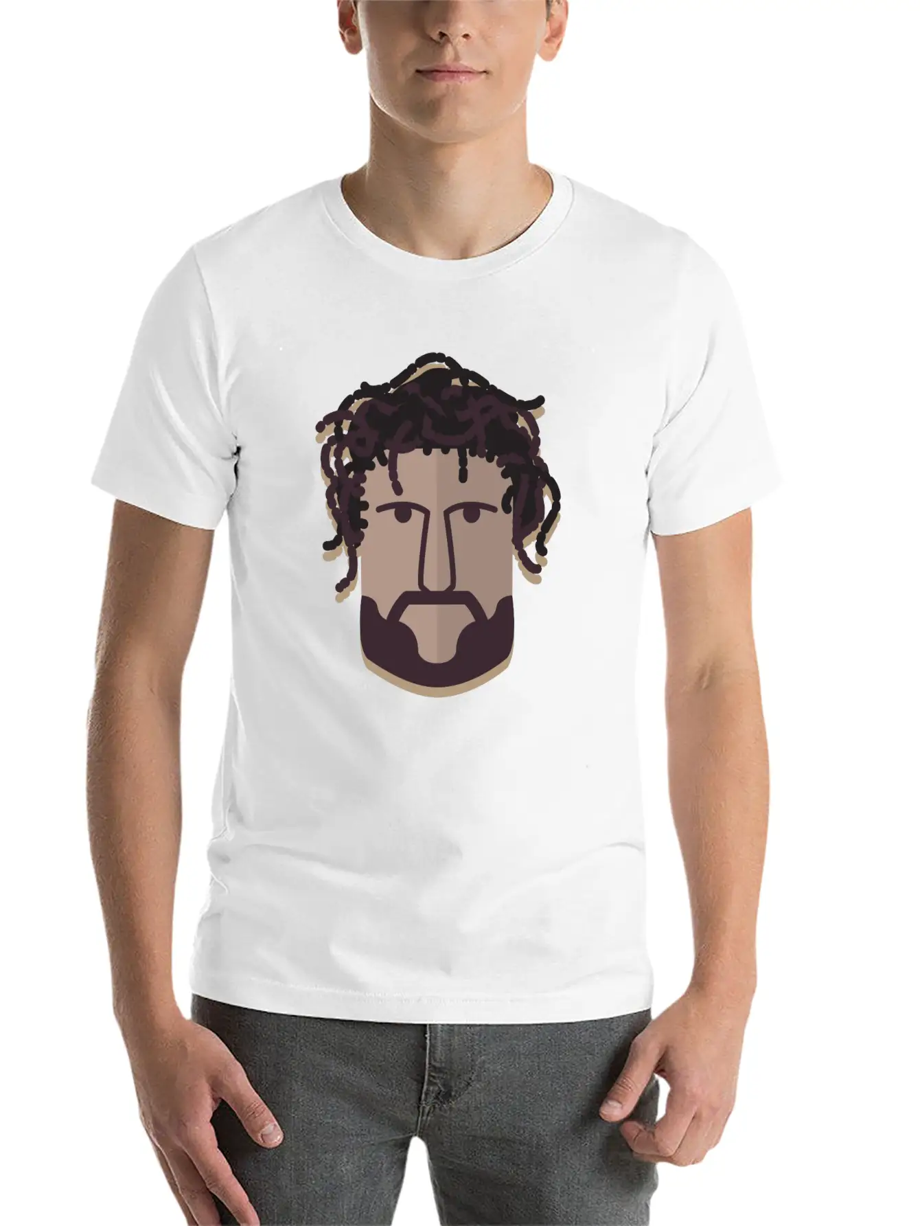 Reggae Face 81 F Timeless Short Sleeve Tee – Comfy And Minimalist Design