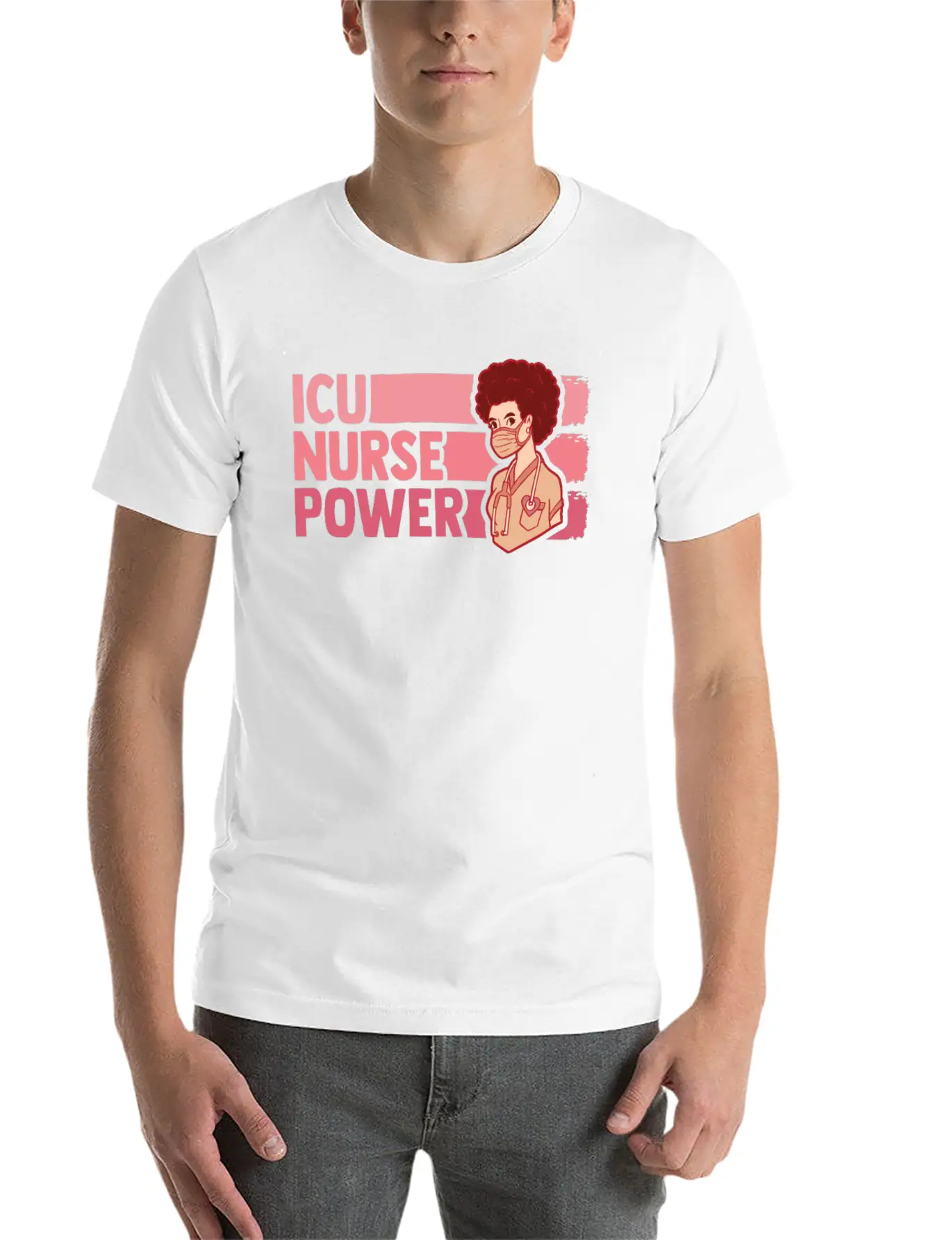 Registered Hospital Nurse Unisex Short Sleeve Soft Cotton T-Shirt – Casual Everyday Wear