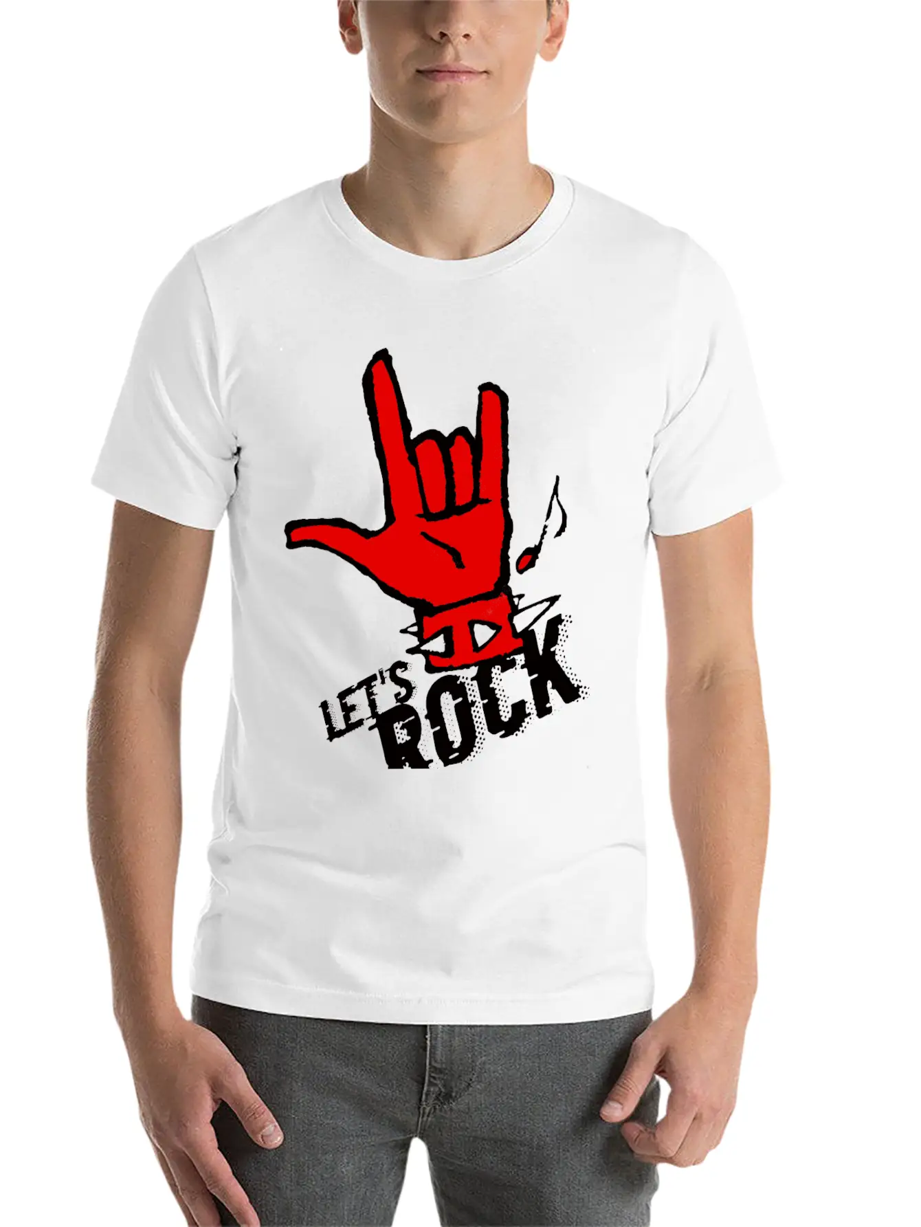Rock Music Metal Stylish Everyday T-Shirt – Unisex Basic Cotton Tee