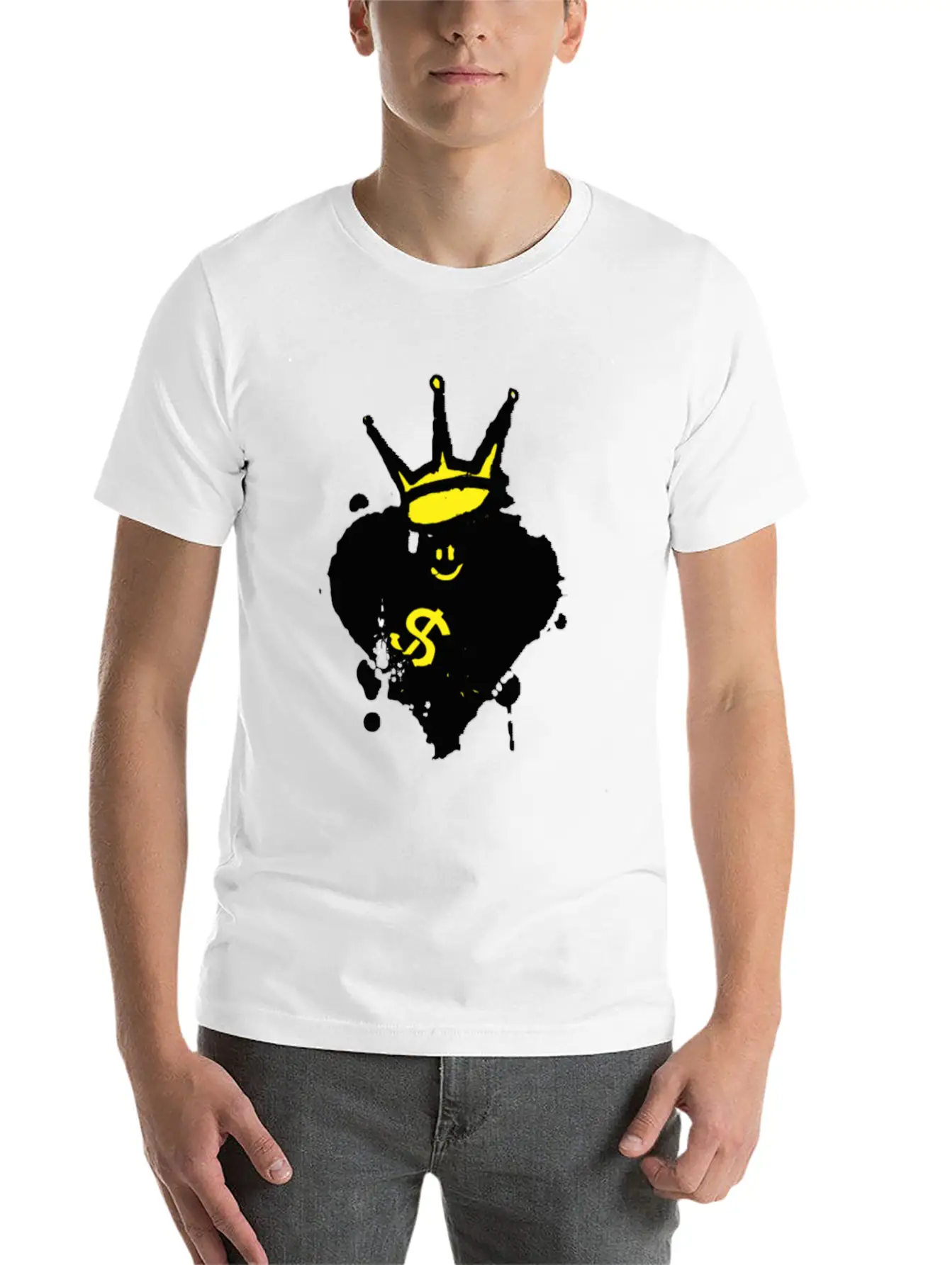 Royal Drip Stylish Everyday T-Shirt – Unisex Basic Cotton Tee