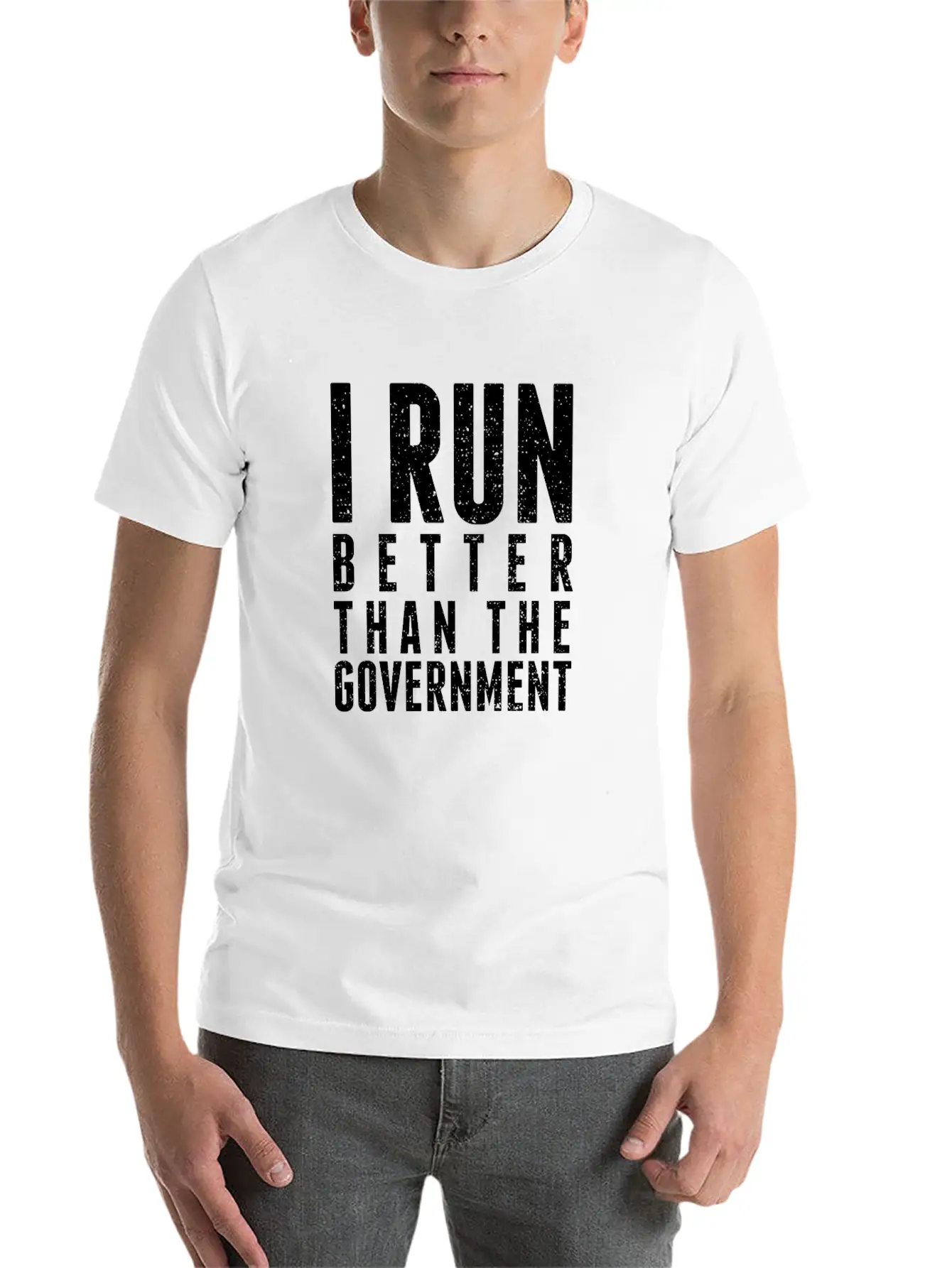Running Comfortable Minimalist Graphic Tee – Summer Style Essential