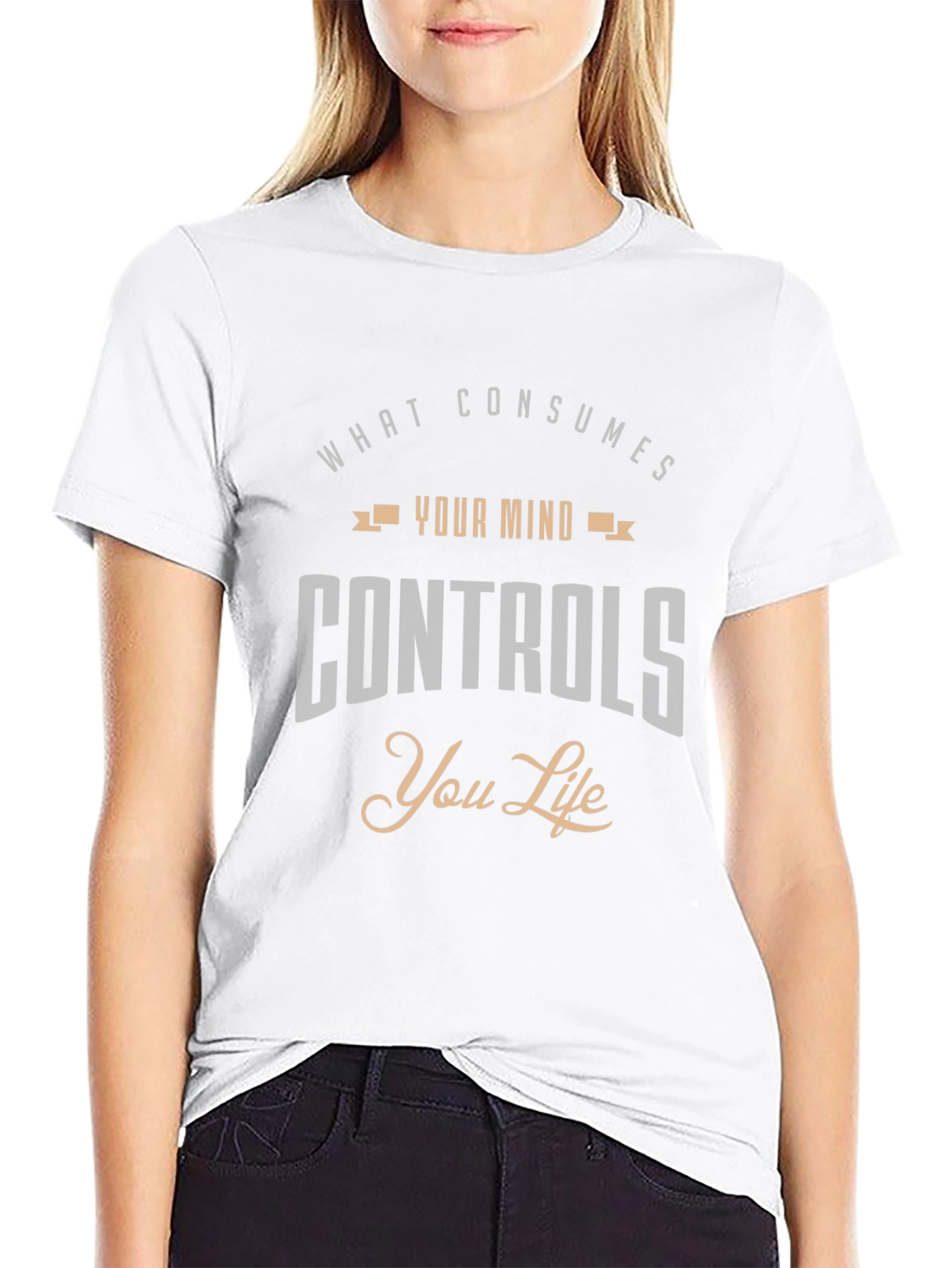 What Consumes Your Mind Graphic Tee