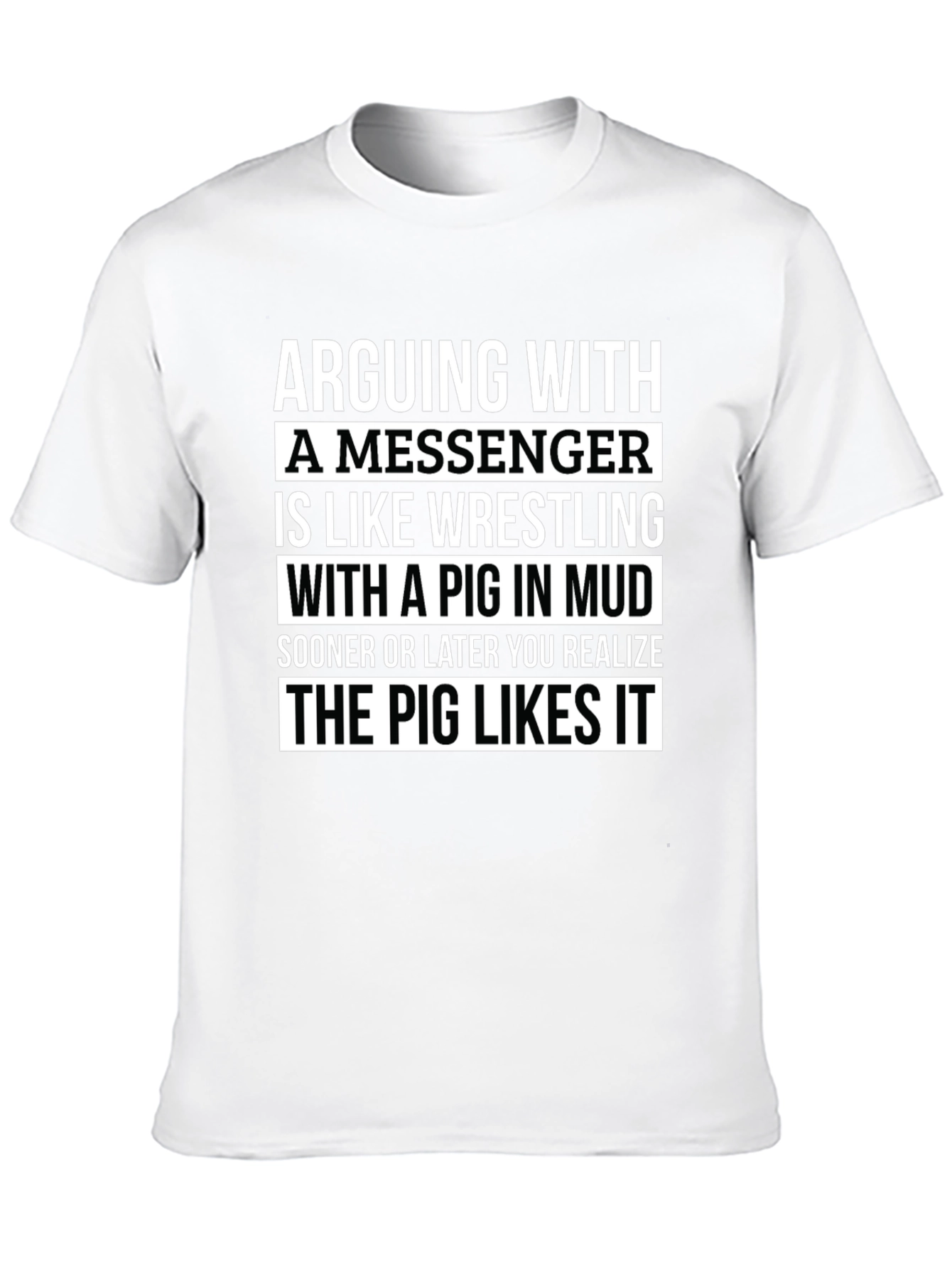 Arguing With a Messenger Graphic Tee