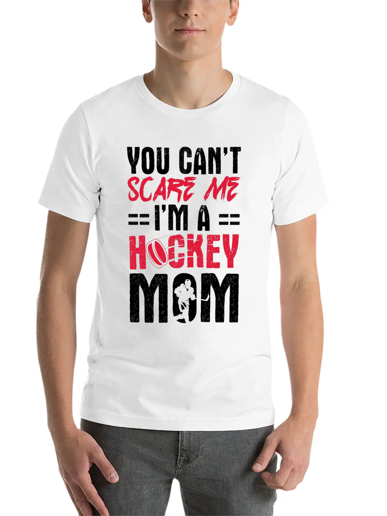 Sarcastic Field Hockey Design Quote I Am Hockey Mo Essential Unisex Summer Tee – Soft Cotton Casual Fit