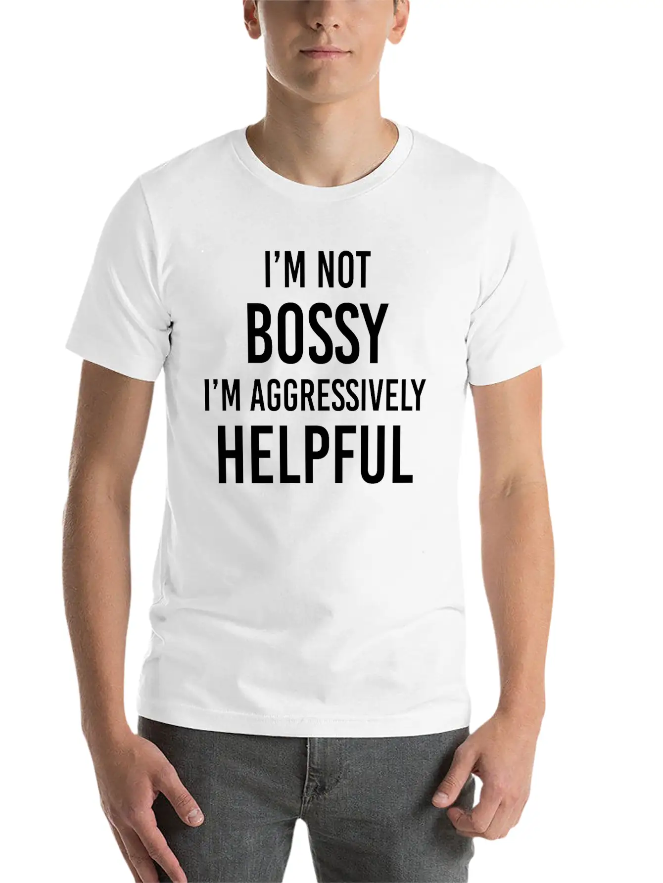 Sarcastic, Funny Valentines Day Gift For The Boss Unisex Short Sleeve Soft Cotton T-Shirt – Casual Everyday Wear