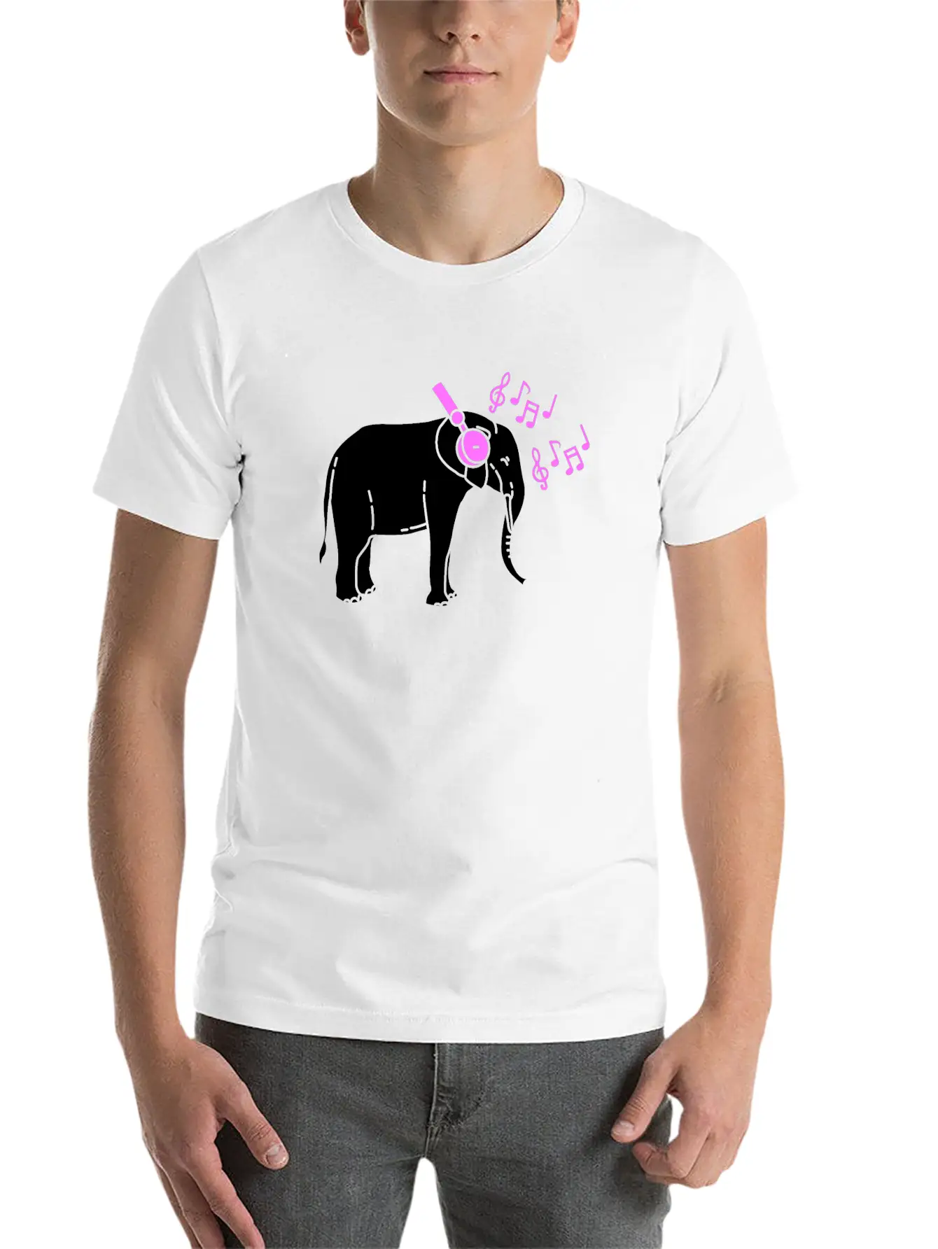 She DJ Basic Graphic T-Shirt – Daily Comfort In Soft Cotton