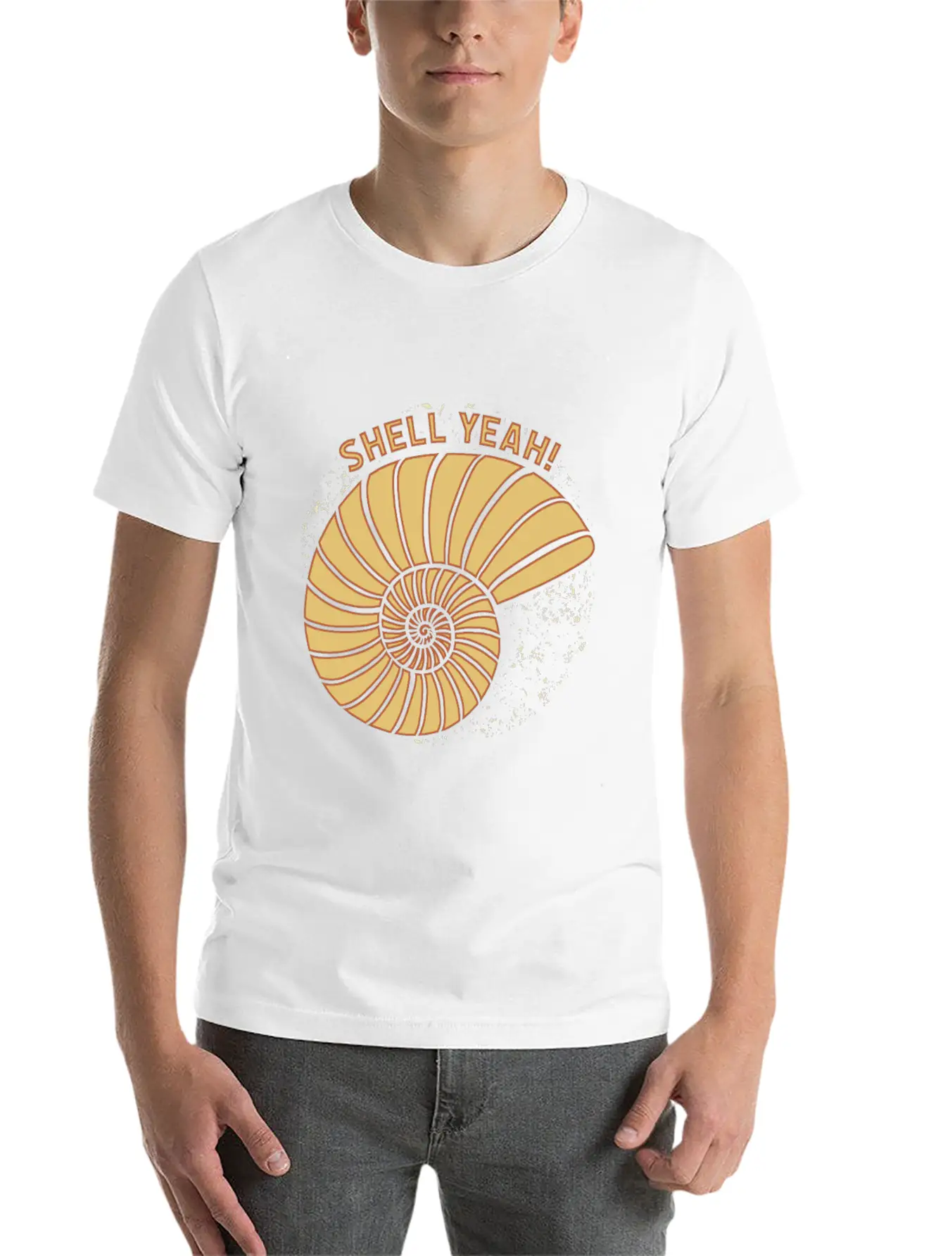 Shell Yeah Funny Quote Gift Idea Christmas Stylish Everyday T-Shirt – Unisex Basic Cotton Tee